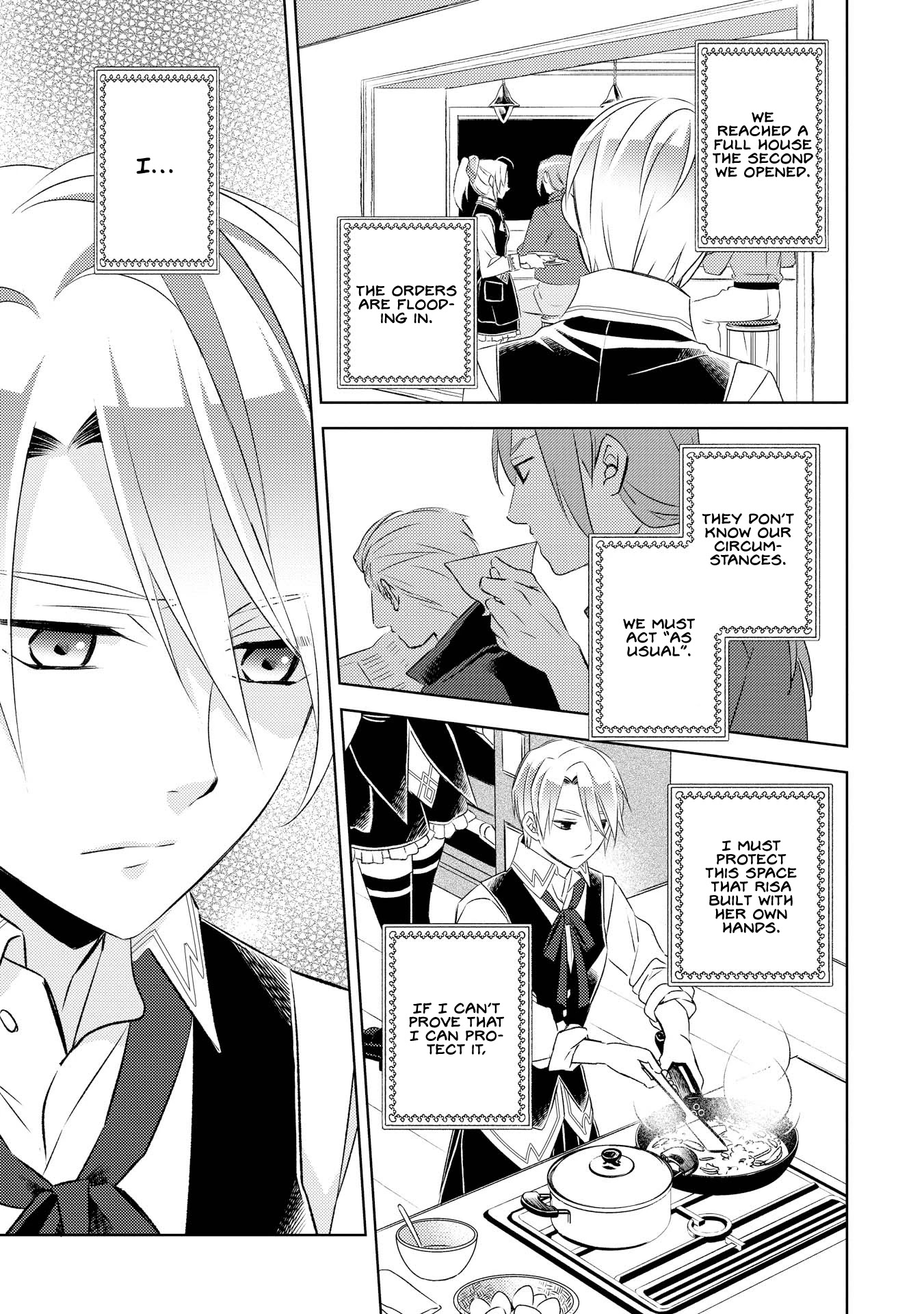 Isekai de Café o Kaiten Shimashita. Chapter 27 page 14 - Chapter 27