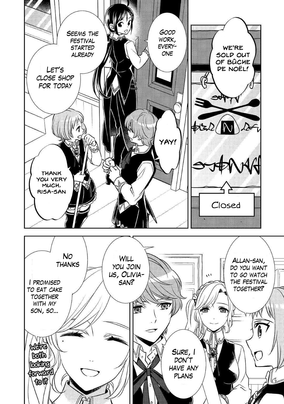 Isekai de Café o Kaiten Shimashita. Chapter 36 page 23 - Chapter 36