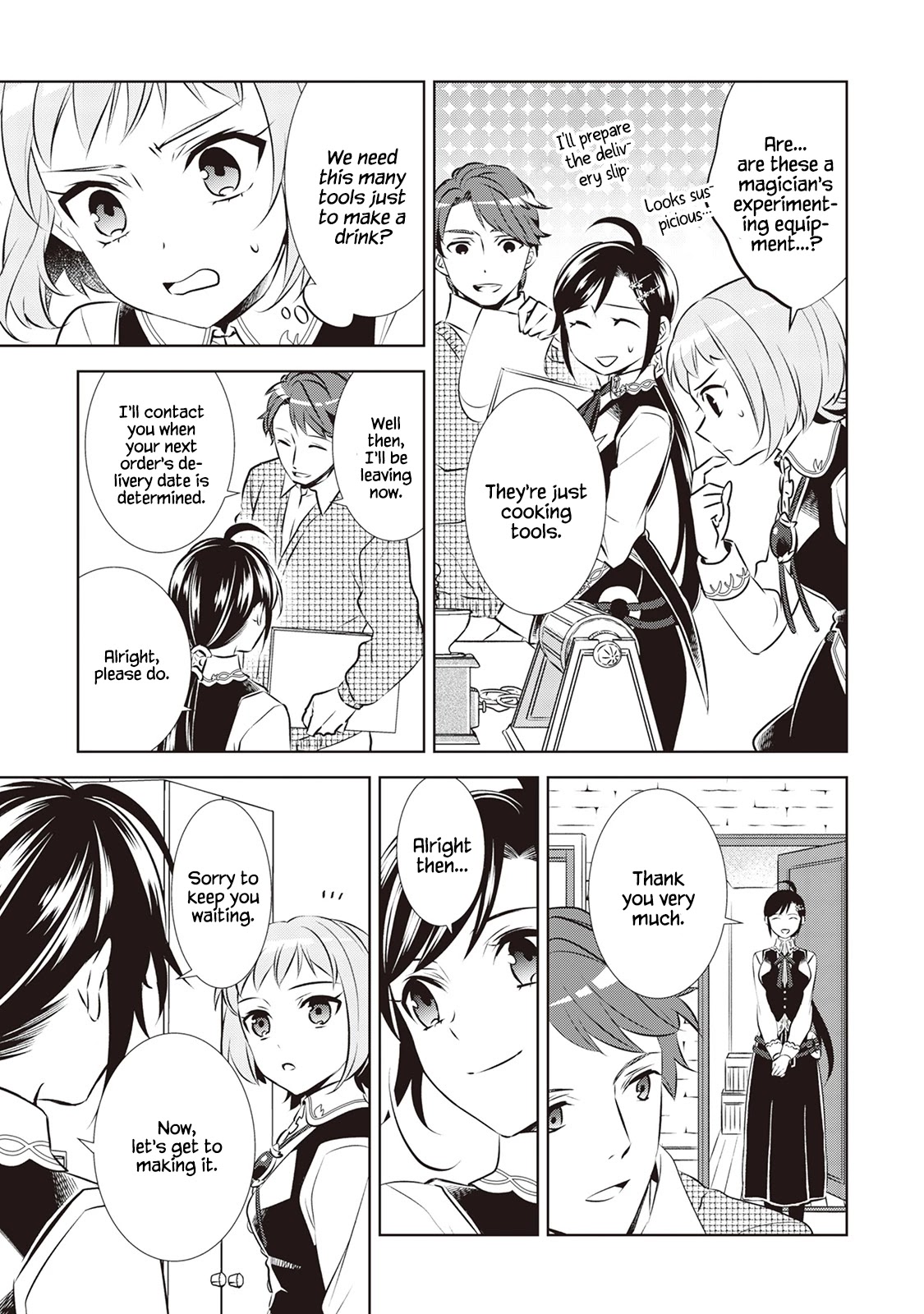 Isekai de Café o Kaiten Shimashita. Chapter 38 page 18 - Chapter 38