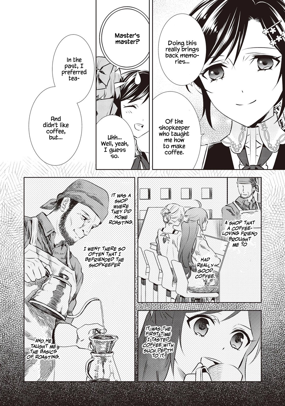 Isekai de Café o Kaiten Shimashita. Chapter 38 page 21 - Chapter 38