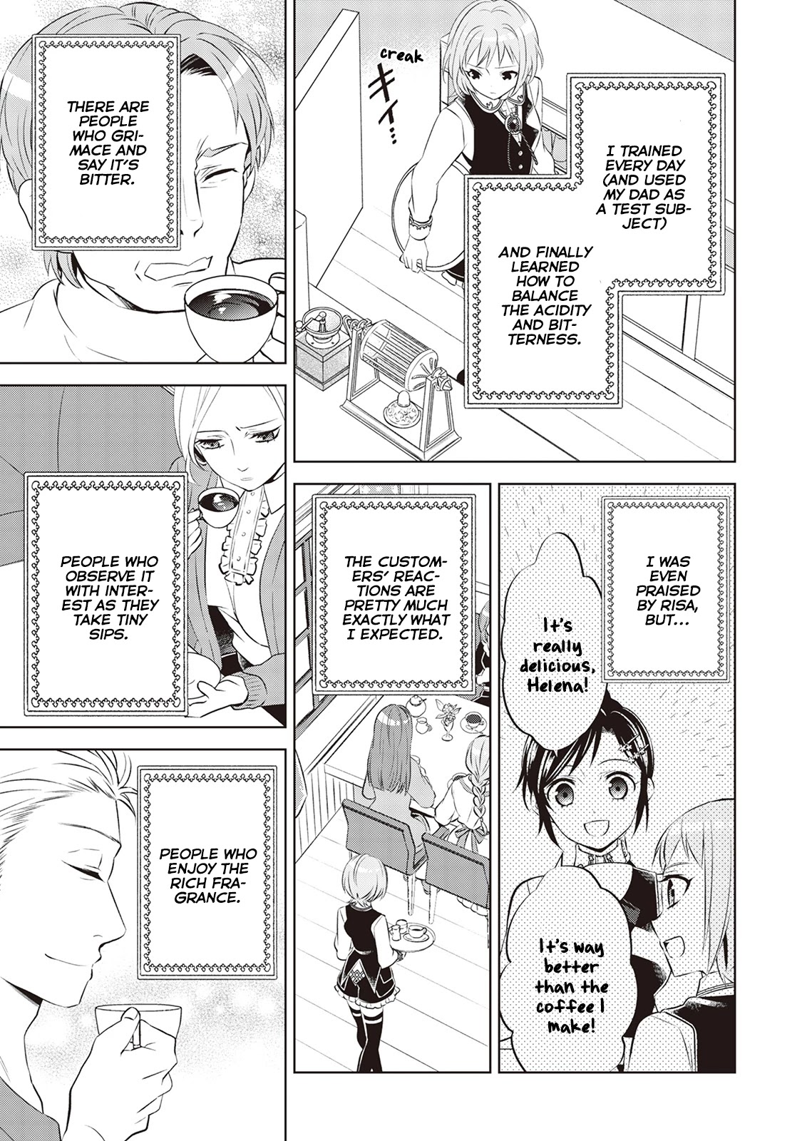 Isekai de Café o Kaiten Shimashita. Chapter 39 page 14 - Chapter 39