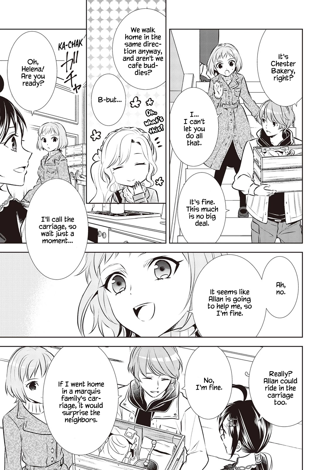Isekai de Café o Kaiten Shimashita. Chapter 39 page 4 - Chapter 39