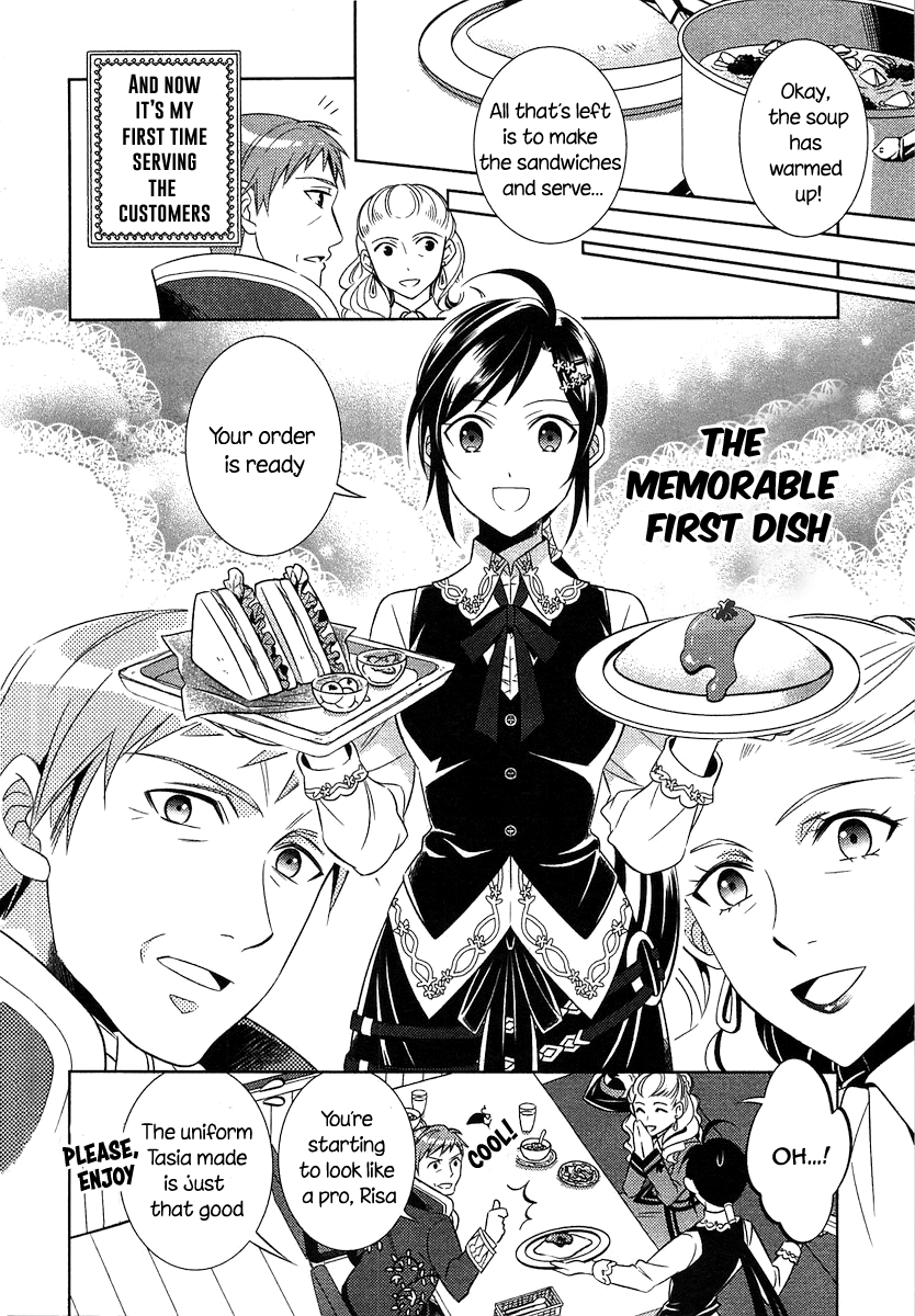 Isekai de Café o Kaiten Shimashita. Chapter 4 page 6 - Chapter 4