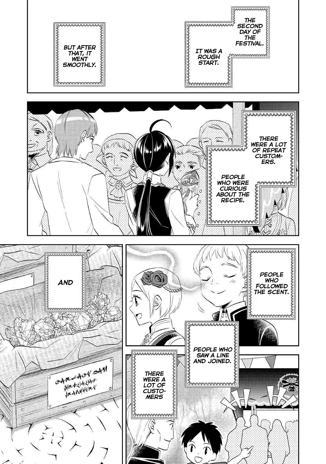 Isekai de Café o Kaiten Shimashita. Chapter 54 page 16 - Chapter 54