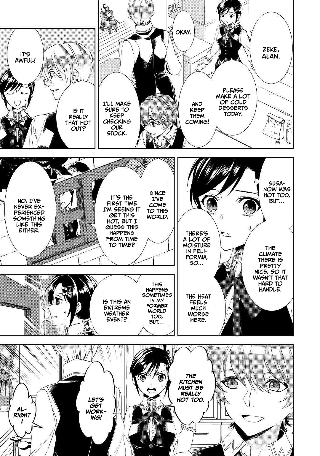 Isekai de Café o Kaiten Shimashita. Chapter 63 page 6 - Chapter 63