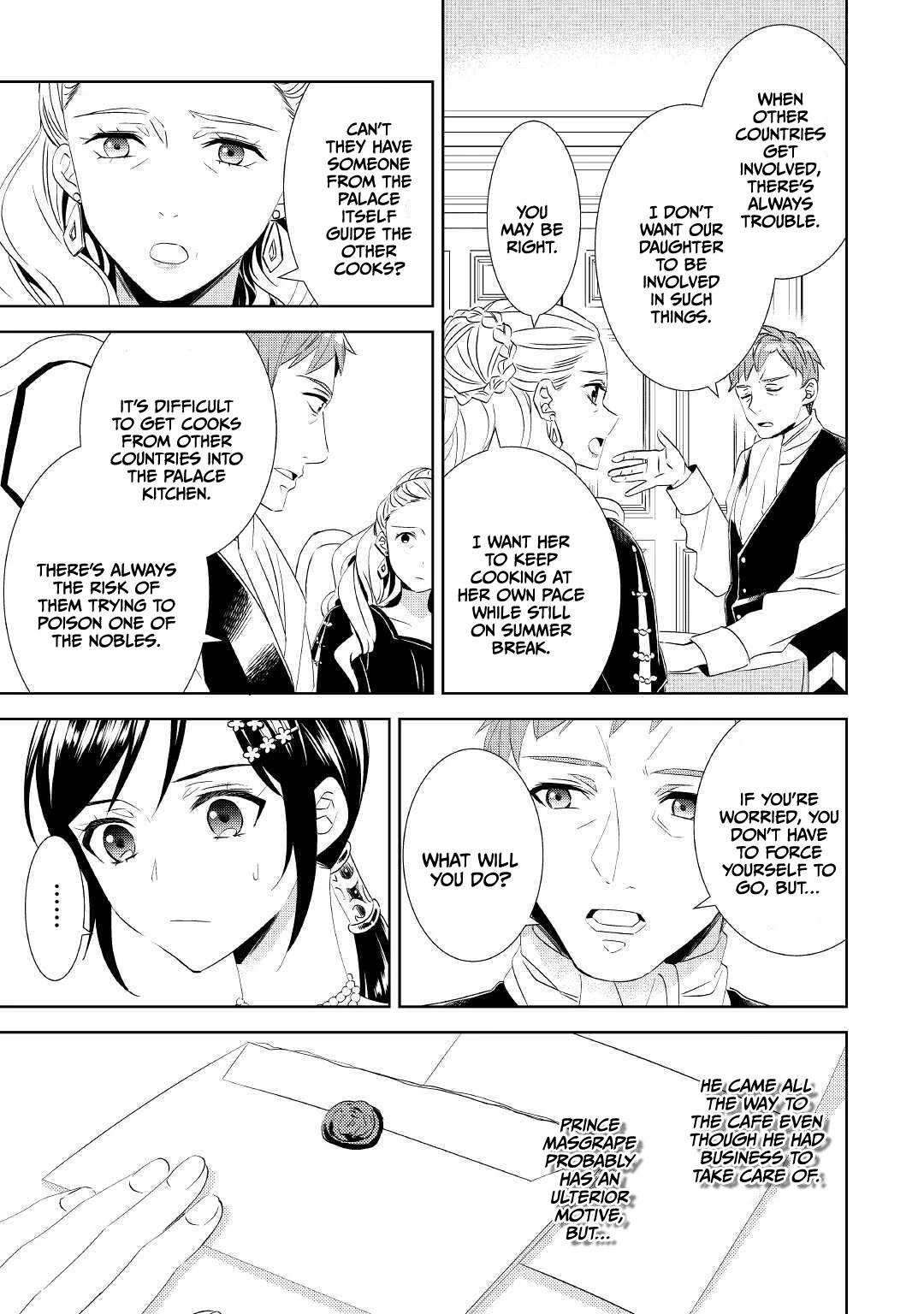Isekai de Café o Kaiten Shimashita. Chapter 65 page 13 - Chapter 65