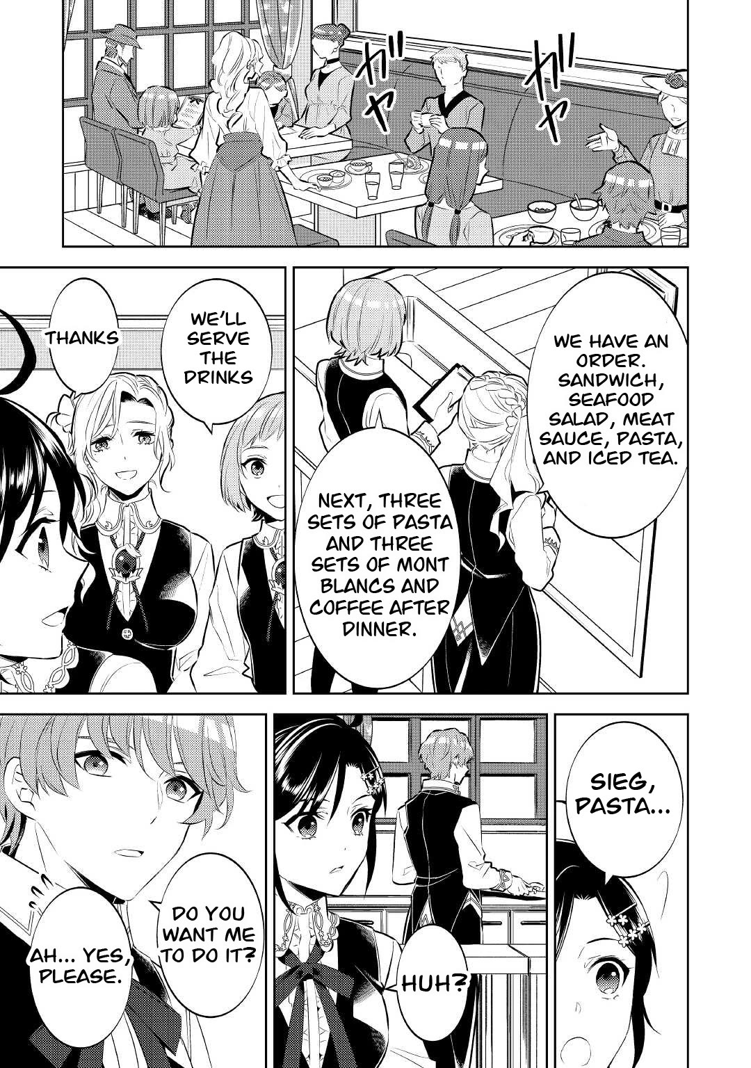 Isekai de Café o Kaiten Shimashita. Chapter 71 page 19 - Chapter 71