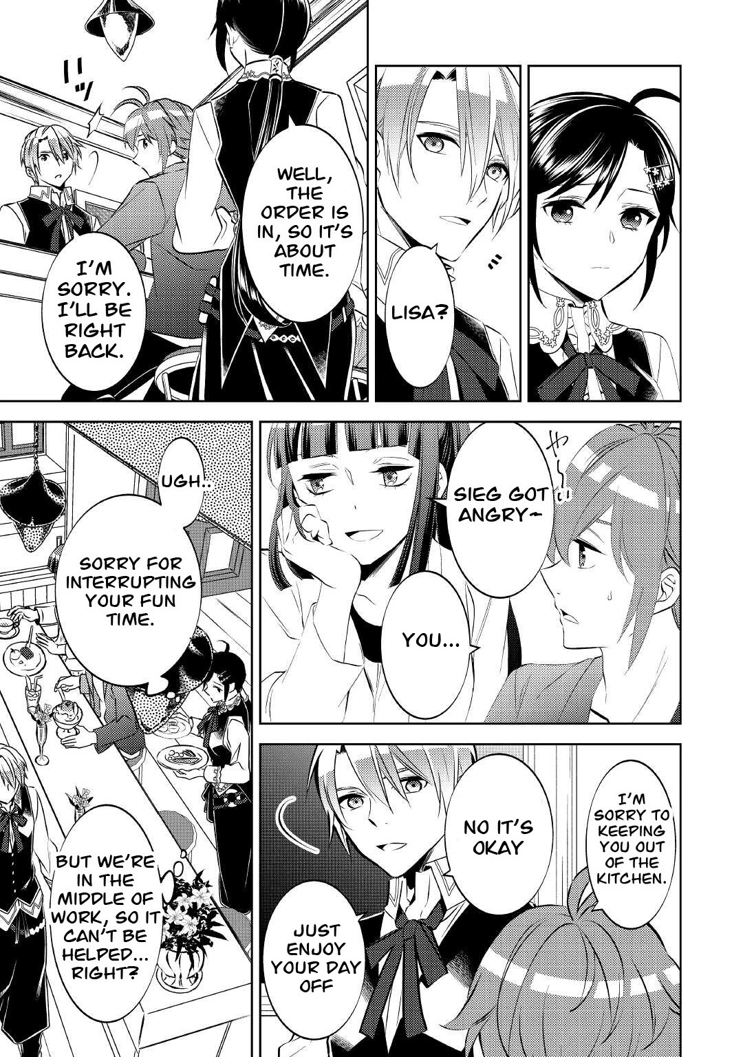Isekai de Café o Kaiten Shimashita. Chapter 71 page 21 - Chapter 71