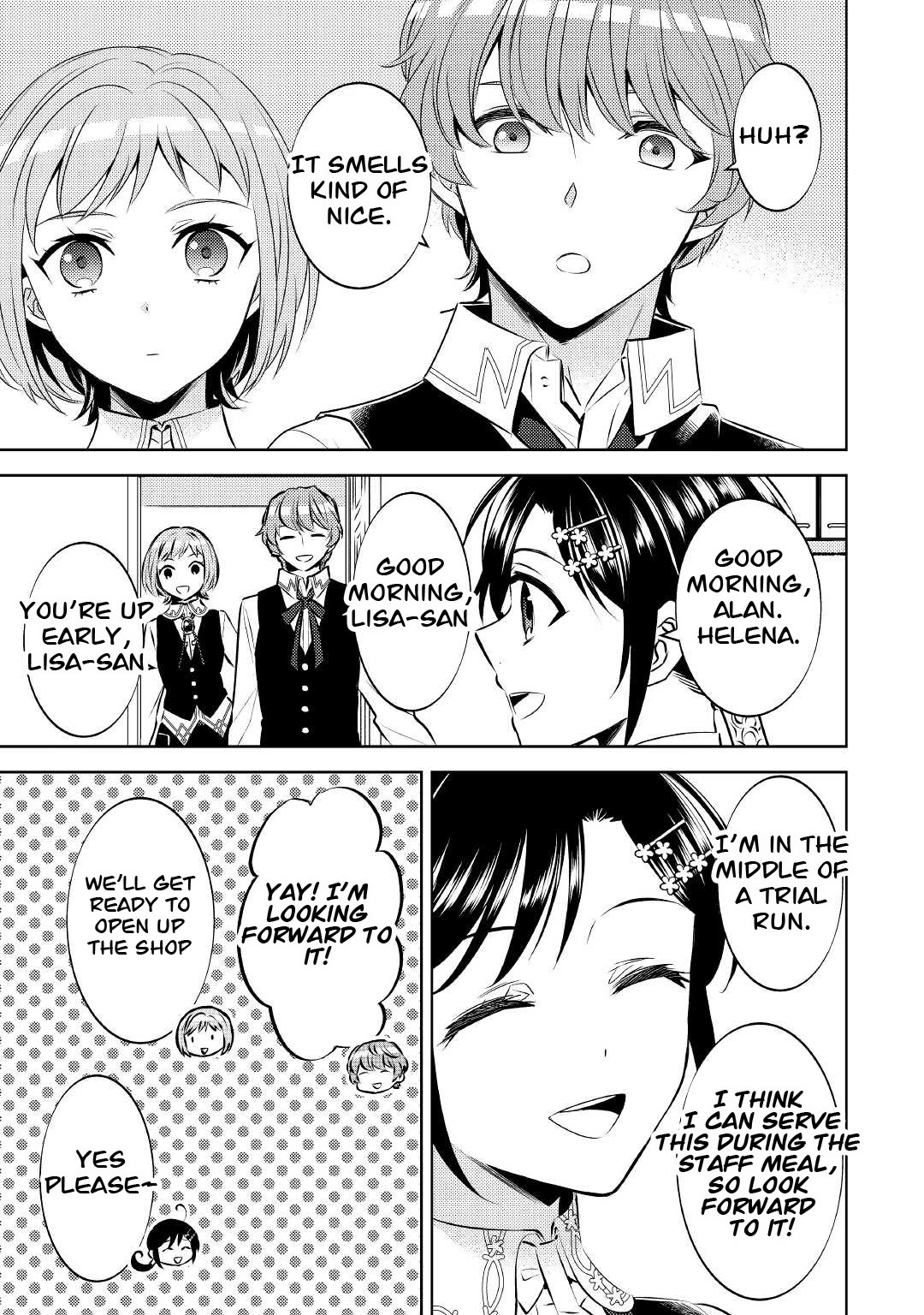 Isekai de Café o Kaiten Shimashita. Chapter 72 page 15 - Chapter 72