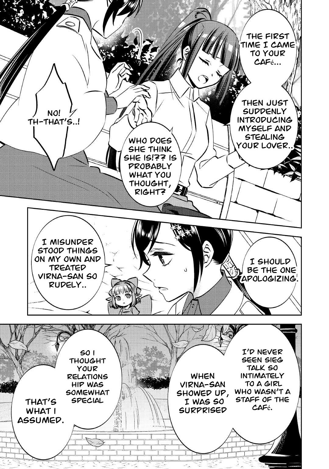 Isekai de Café o Kaiten Shimashita. Chapter 73 page 23 - Chapter 73
