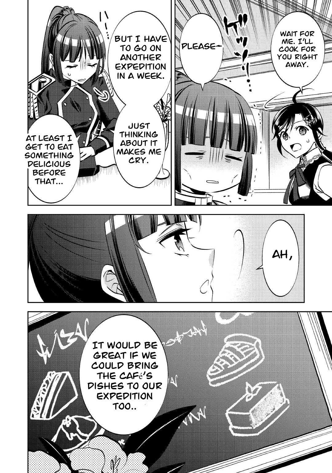 Isekai de Café o Kaiten Shimashita. Chapter 73 page 34 - Chapter 73