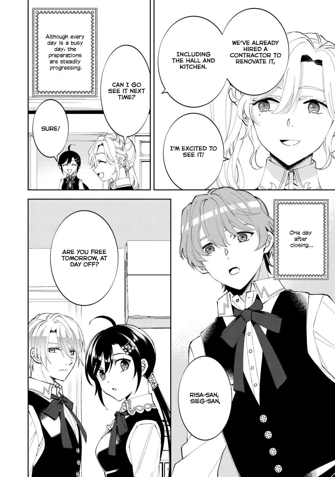 Isekai de Café o Kaiten Shimashita. Chapter 90 page 18 - Chapter 90