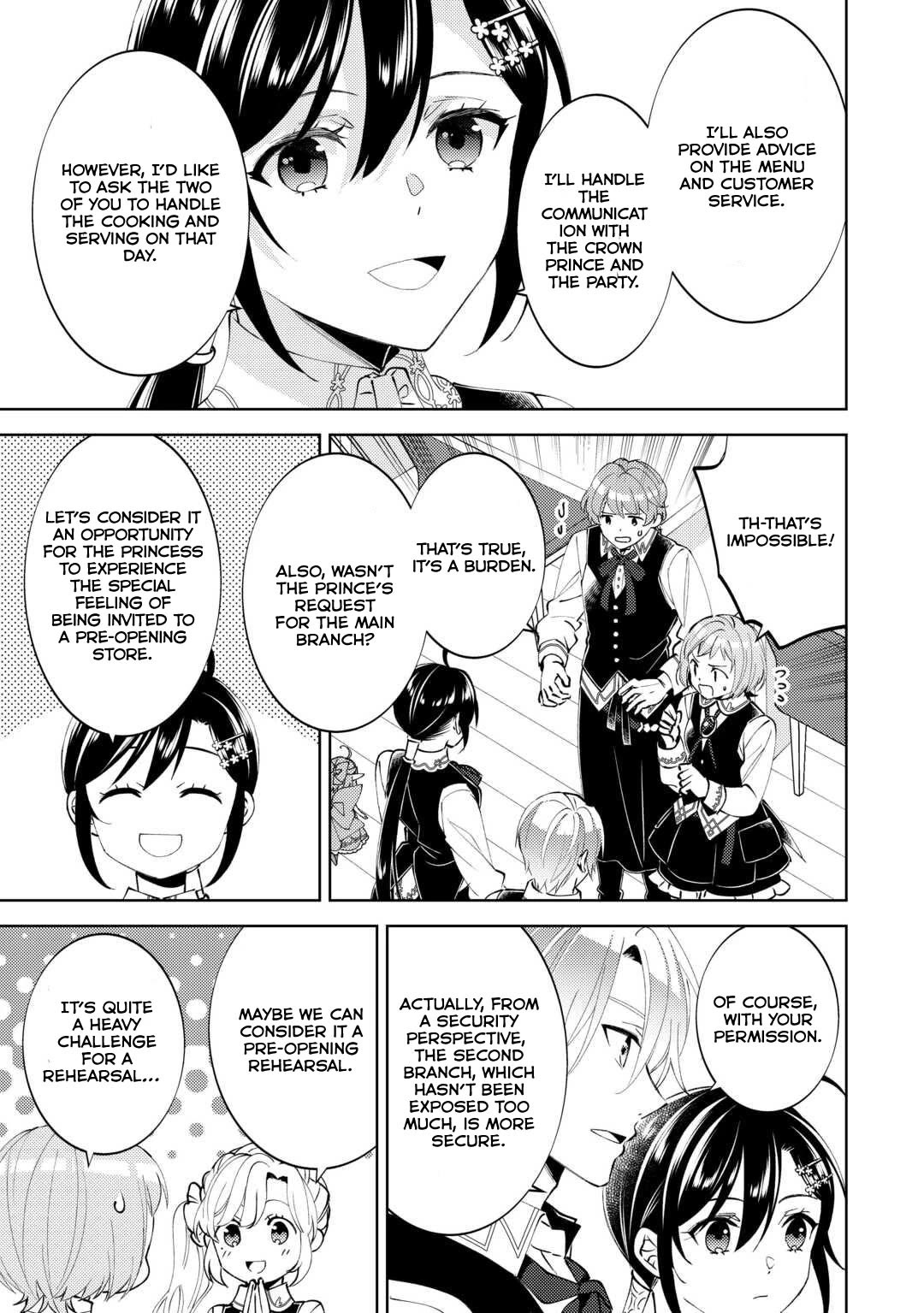 Isekai de Café o Kaiten Shimashita. Chapter 92 page 14 - Chapter 92