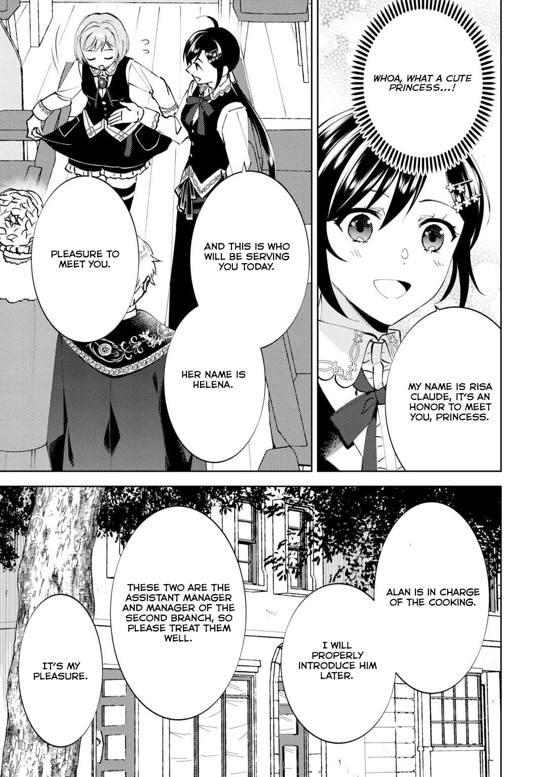 Isekai de Café o Kaiten Shimashita. Chapter 93 page 11 - Chapter 93