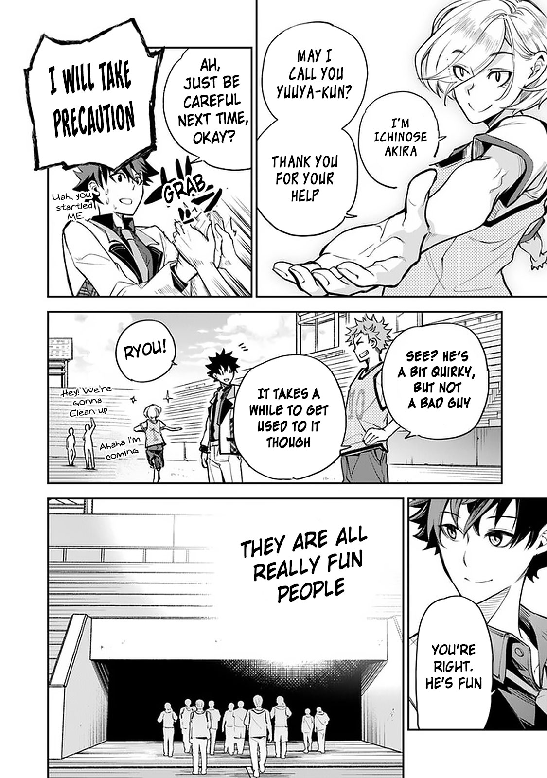Isekai de Cheat Skill wo te ni Shita ore wa, Genjitsu Sekai wo mo Musou Suru ~Level Up wa Jinsei wo Kaeta~ Chapter 10 page 20 - Chapter 10: New Life