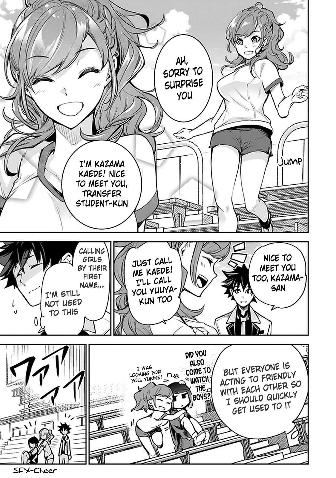Isekai de Cheat Skill wo te ni Shita ore wa, Genjitsu Sekai wo mo Musou Suru ~Level Up wa Jinsei wo Kaeta~ Chapter 10 page 8 - Chapter 10: New Life