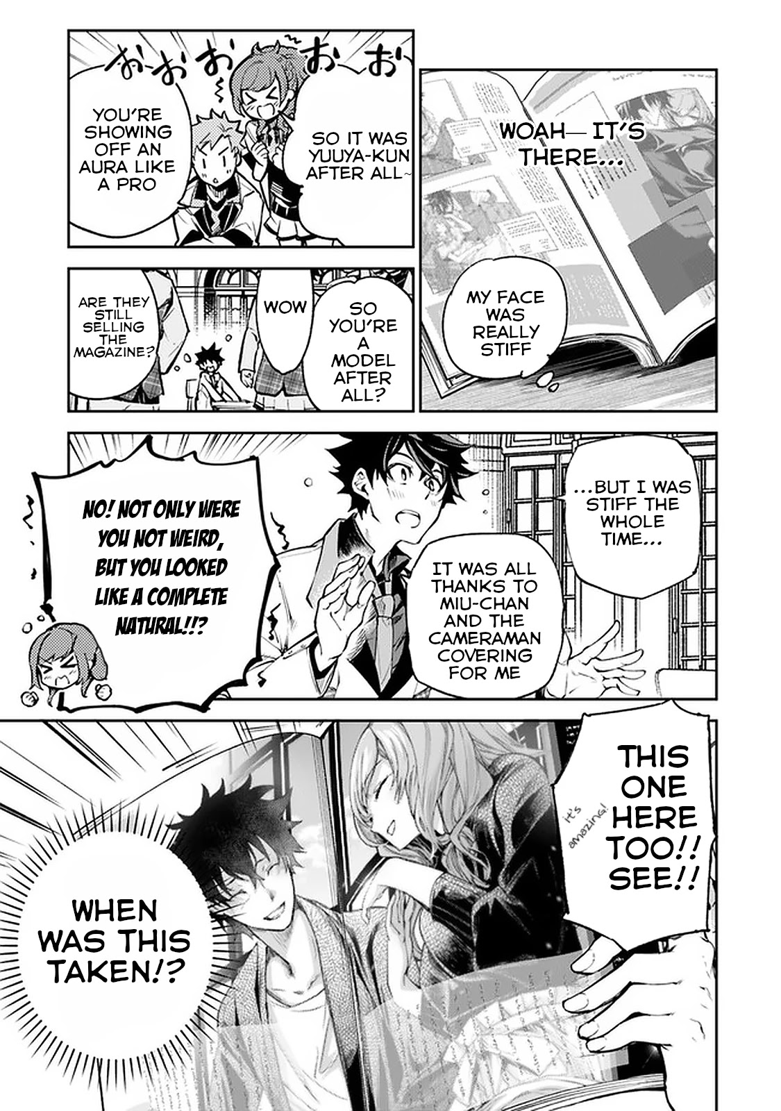 Isekai de Cheat Skill wo te ni Shita ore wa, Genjitsu Sekai wo mo Musou Suru ~Level Up wa Jinsei wo Kaeta~ Chapter 11 page 28 - Chapter 11: Brave First Step