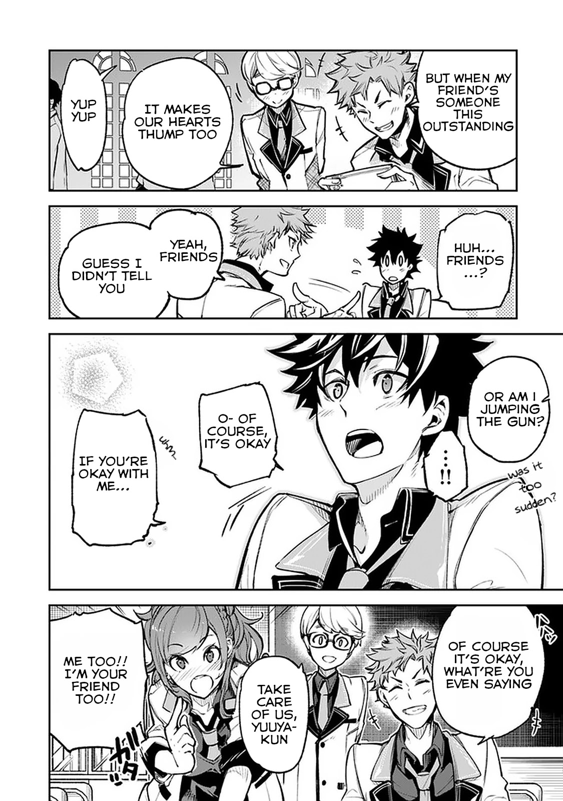 Isekai de Cheat Skill wo te ni Shita ore wa, Genjitsu Sekai wo mo Musou Suru ~Level Up wa Jinsei wo Kaeta~ Chapter 11 page 31 - Chapter 11: Brave First Step