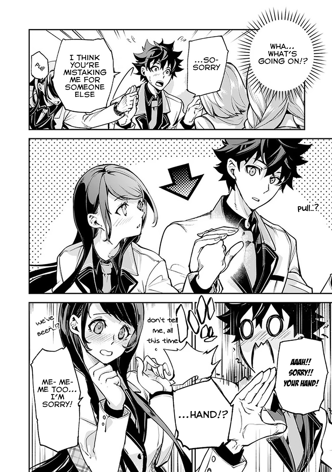 Isekai de Cheat Skill wo te ni Shita ore wa, Genjitsu Sekai wo mo Musou Suru ~Level Up wa Jinsei wo Kaeta~ Chapter 11 page 9 - Chapter 11: Brave First Step