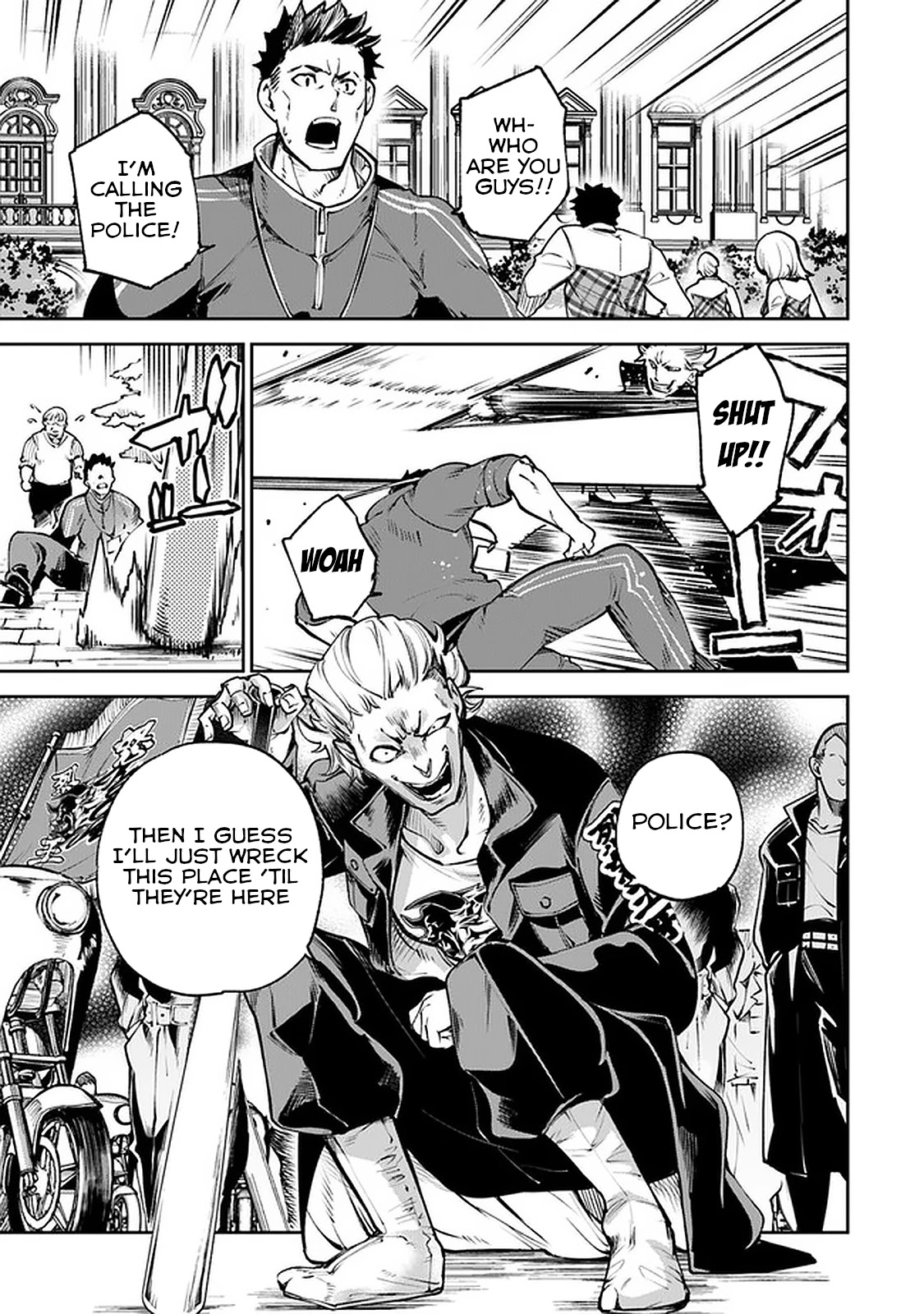 Isekai de Cheat Skill wo te ni Shita ore wa, Genjitsu Sekai wo mo Musou Suru ~Level Up wa Jinsei wo Kaeta~ Chapter 12 page 1 - Chapter 12: My Hero