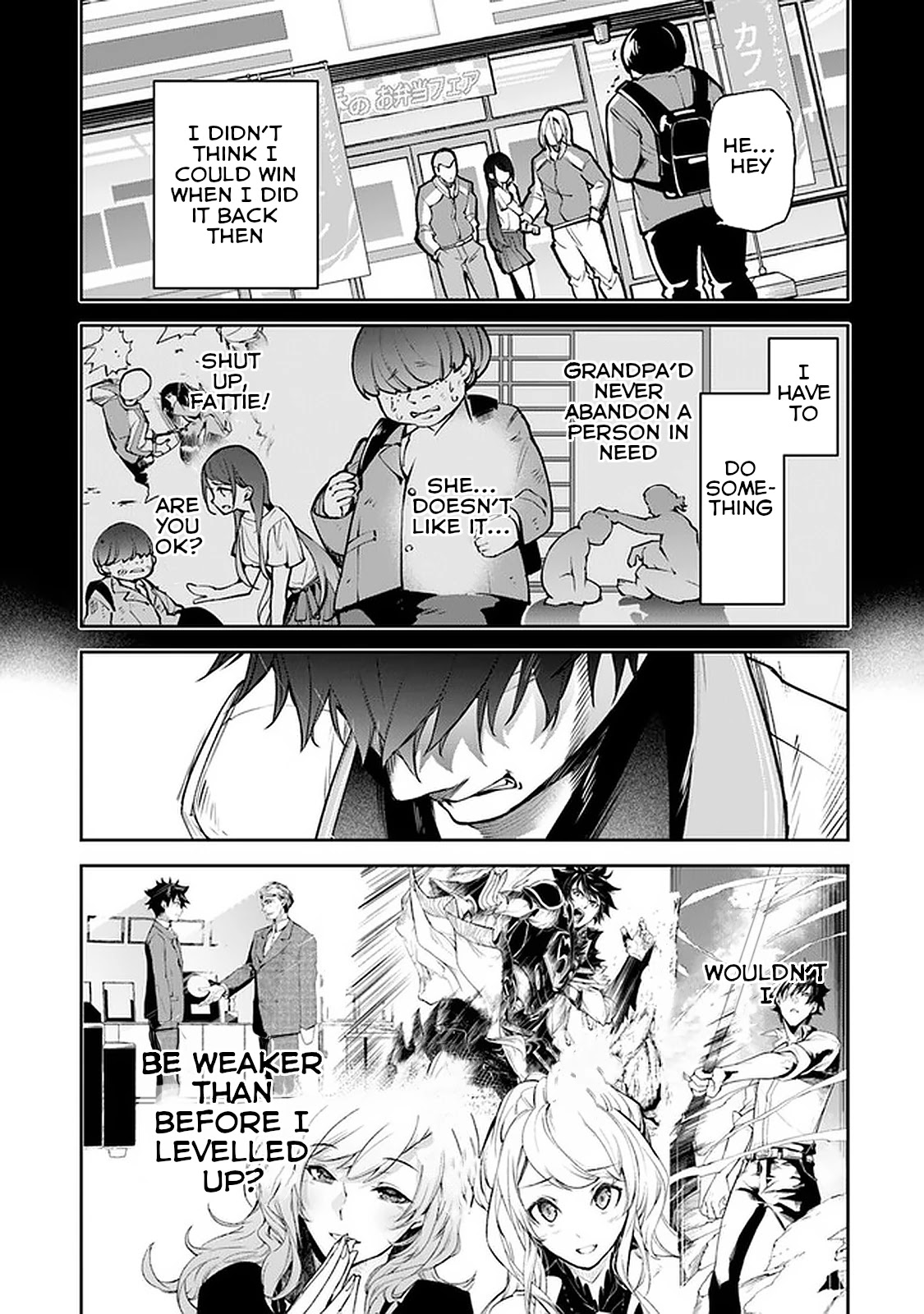 Isekai de Cheat Skill wo te ni Shita ore wa, Genjitsu Sekai wo mo Musou Suru ~Level Up wa Jinsei wo Kaeta~ Chapter 12 page 10 - Chapter 12: My Hero