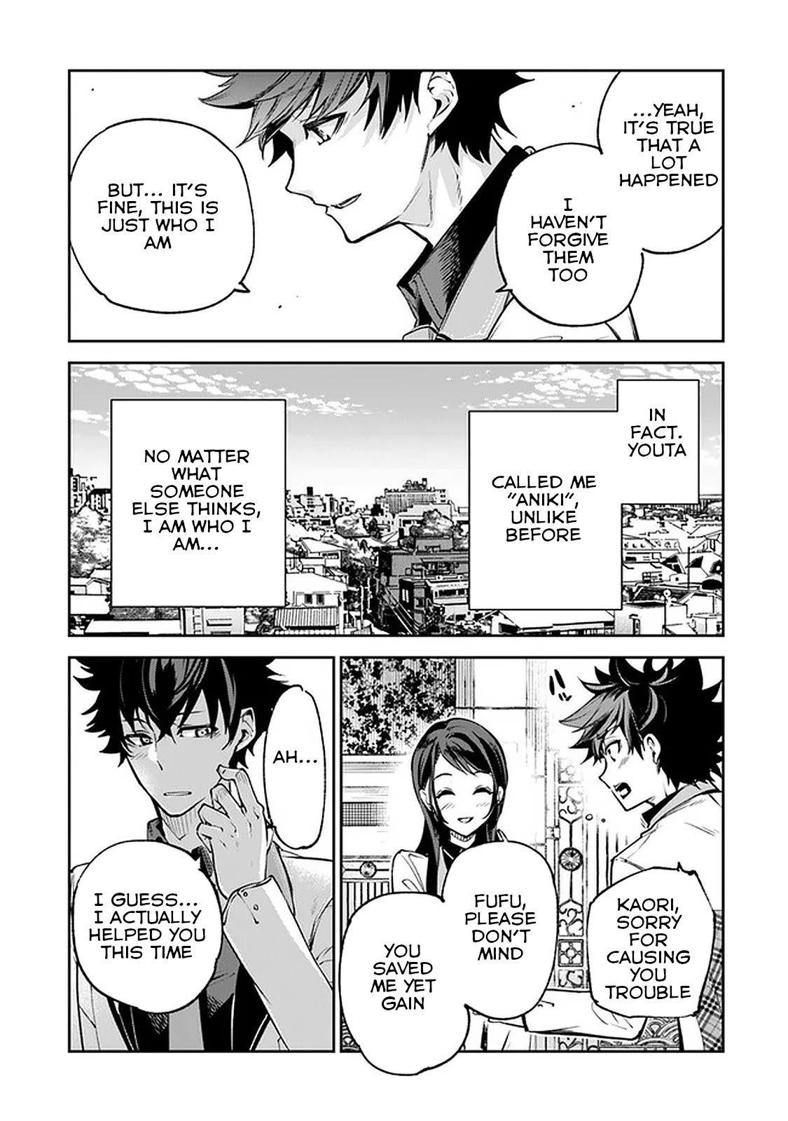 Isekai de Cheat Skill wo te ni Shita ore wa, Genjitsu Sekai wo mo Musou Suru ~Level Up wa Jinsei wo Kaeta~ Chapter 12 page 37 - Chapter 12: My Hero