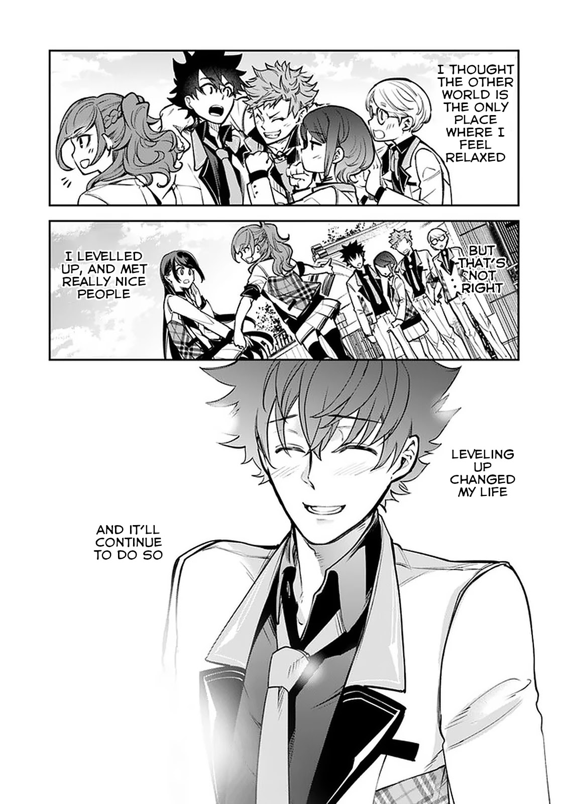 Isekai de Cheat Skill wo te ni Shita ore wa, Genjitsu Sekai wo mo Musou Suru ~Level Up wa Jinsei wo Kaeta~ Chapter 12 page 39 - Chapter 12: My Hero