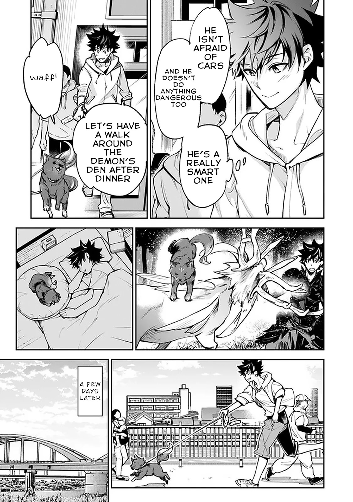 Isekai de Cheat Skill wo te ni Shita ore wa, Genjitsu Sekai wo mo Musou Suru ~Level Up wa Jinsei wo Kaeta~ Chapter 13 page 20 - Chapter 13: New Family