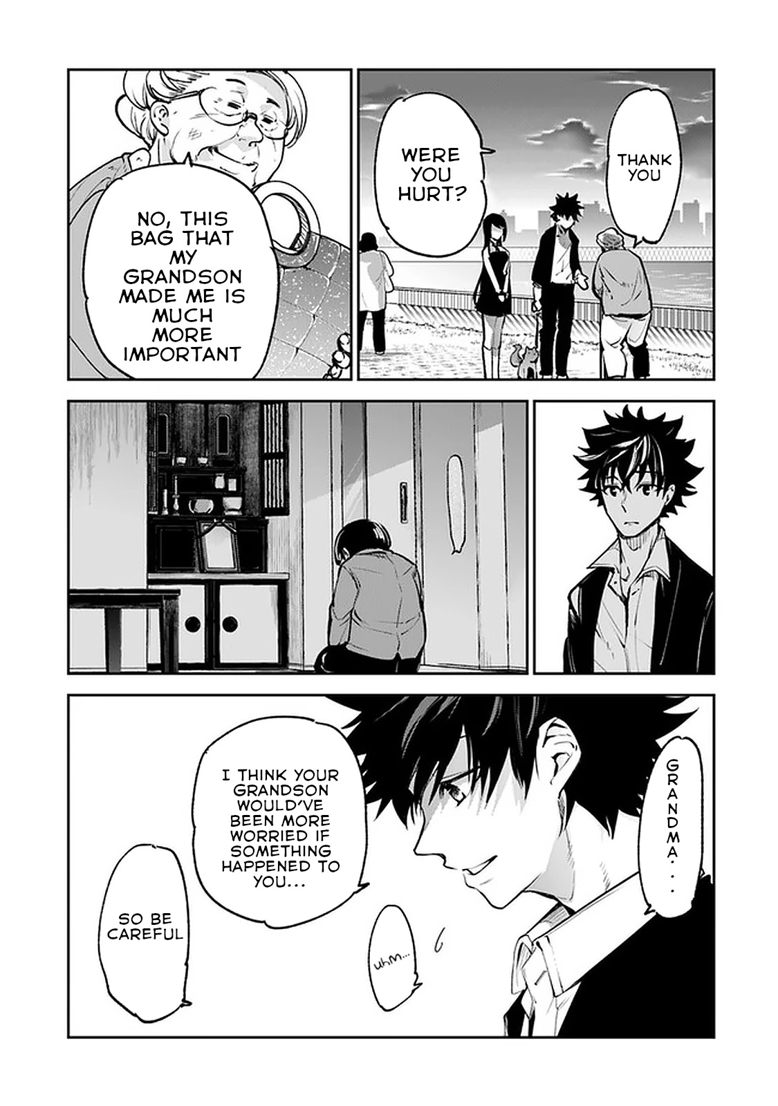 Isekai de Cheat Skill wo te ni Shita ore wa, Genjitsu Sekai wo mo Musou Suru ~Level Up wa Jinsei wo Kaeta~ Chapter 13 page 34 - Chapter 13: New Family