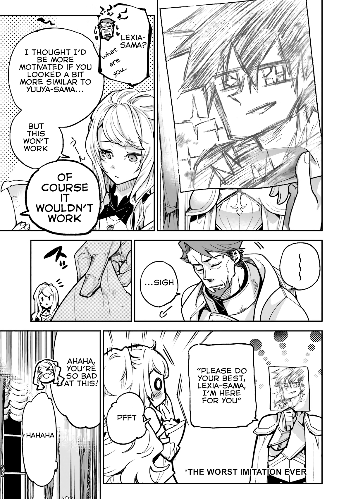 Isekai de Cheat Skill wo te ni Shita ore wa, Genjitsu Sekai wo mo Musou Suru ~Level Up wa Jinsei wo Kaeta~ Chapter 16 page 21 - Chapter 16: The Dark Guild