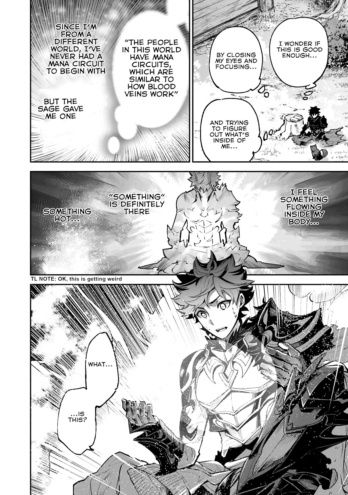 Isekai de Cheat Skill wo te ni Shita ore wa, Genjitsu Sekai wo mo Musou Suru ~Level Up wa Jinsei wo Kaeta~ Chapter 16 page 3 - Chapter 16: The Dark Guild