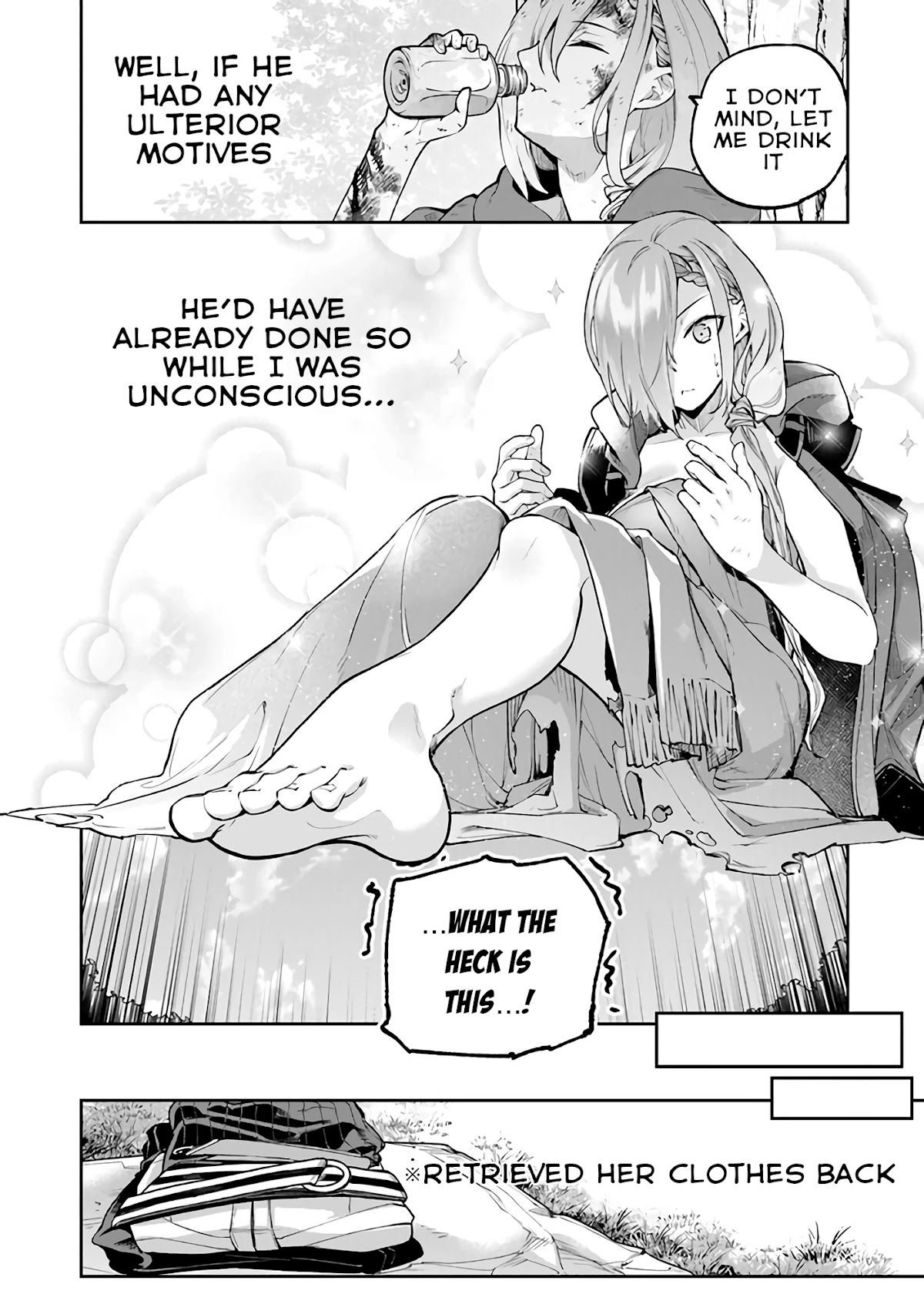 Isekai de Cheat Skill wo te ni Shita ore wa, Genjitsu Sekai wo mo Musou Suru ~Level Up wa Jinsei wo Kaeta~ Chapter 17 page 22 - Chapter 17: Encounter In The Forest