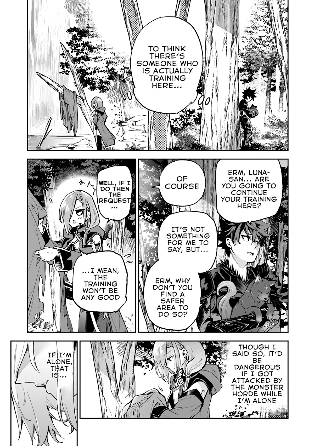 Isekai de Cheat Skill wo te ni Shita ore wa, Genjitsu Sekai wo mo Musou Suru ~Level Up wa Jinsei wo Kaeta~ Chapter 17 page 25 - Chapter 17: Encounter In The Forest