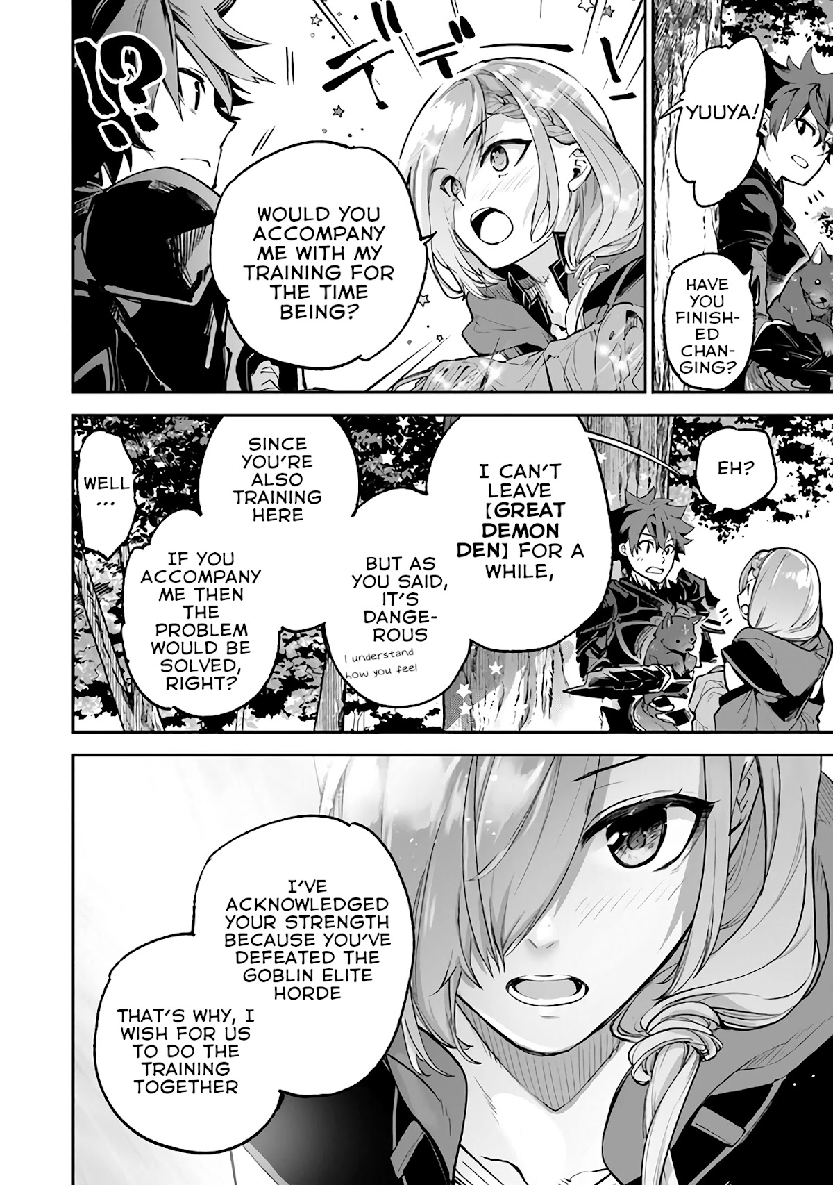 Isekai de Cheat Skill wo te ni Shita ore wa, Genjitsu Sekai wo mo Musou Suru ~Level Up wa Jinsei wo Kaeta~ Chapter 17 page 26 - Chapter 17: Encounter In The Forest