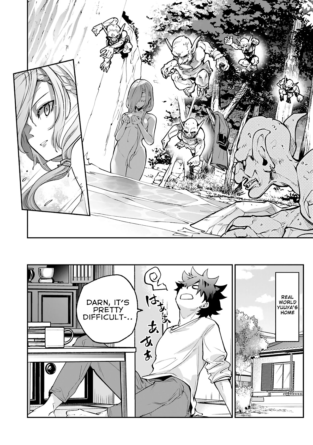 Isekai de Cheat Skill wo te ni Shita ore wa, Genjitsu Sekai wo mo Musou Suru ~Level Up wa Jinsei wo Kaeta~ Chapter 17 page 7 - Chapter 17: Encounter In The Forest