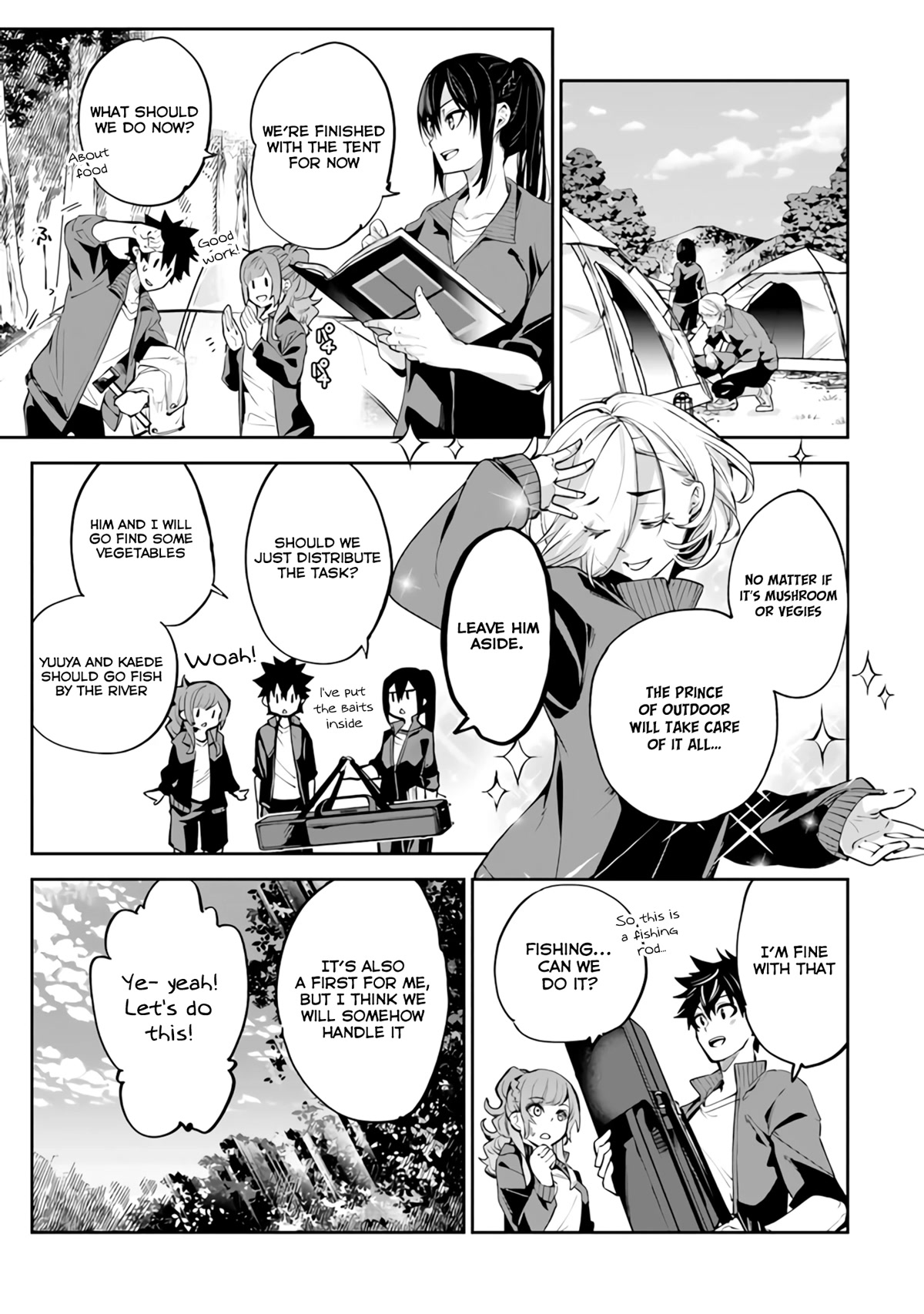 Isekai de Cheat Skill wo te ni Shita ore wa, Genjitsu Sekai wo mo Musou Suru ~Level Up wa Jinsei wo Kaeta~ Chapter 20 page 10 - Chapter 20: Outdoor Classes
