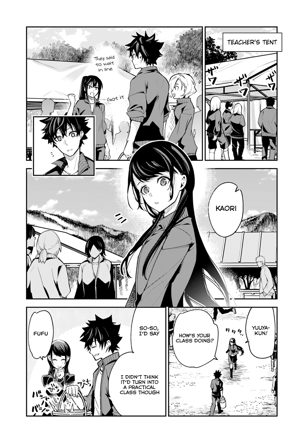 Isekai de Cheat Skill wo te ni Shita ore wa, Genjitsu Sekai wo mo Musou Suru ~Level Up wa Jinsei wo Kaeta~ Chapter 20 page 22 - Chapter 20: Outdoor Classes