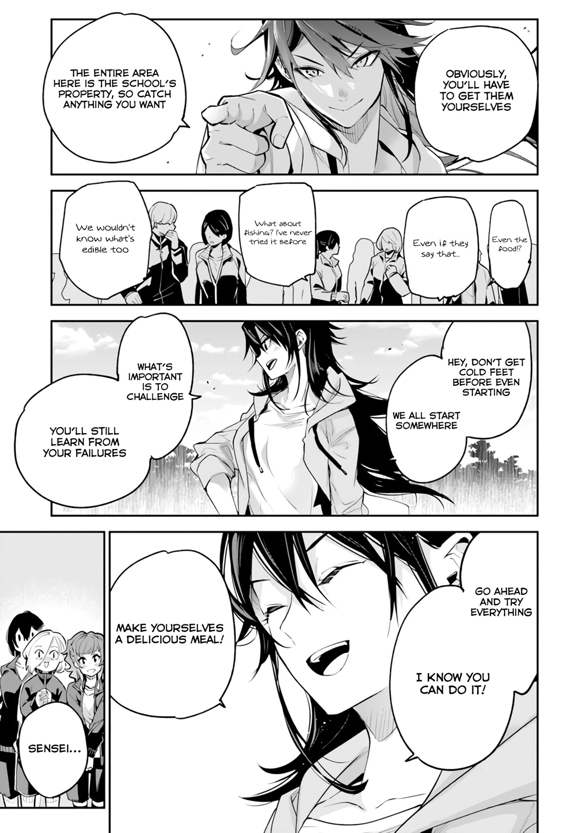 Isekai de Cheat Skill wo te ni Shita ore wa, Genjitsu Sekai wo mo Musou Suru ~Level Up wa Jinsei wo Kaeta~ Chapter 20 page 8 - Chapter 20: Outdoor Classes