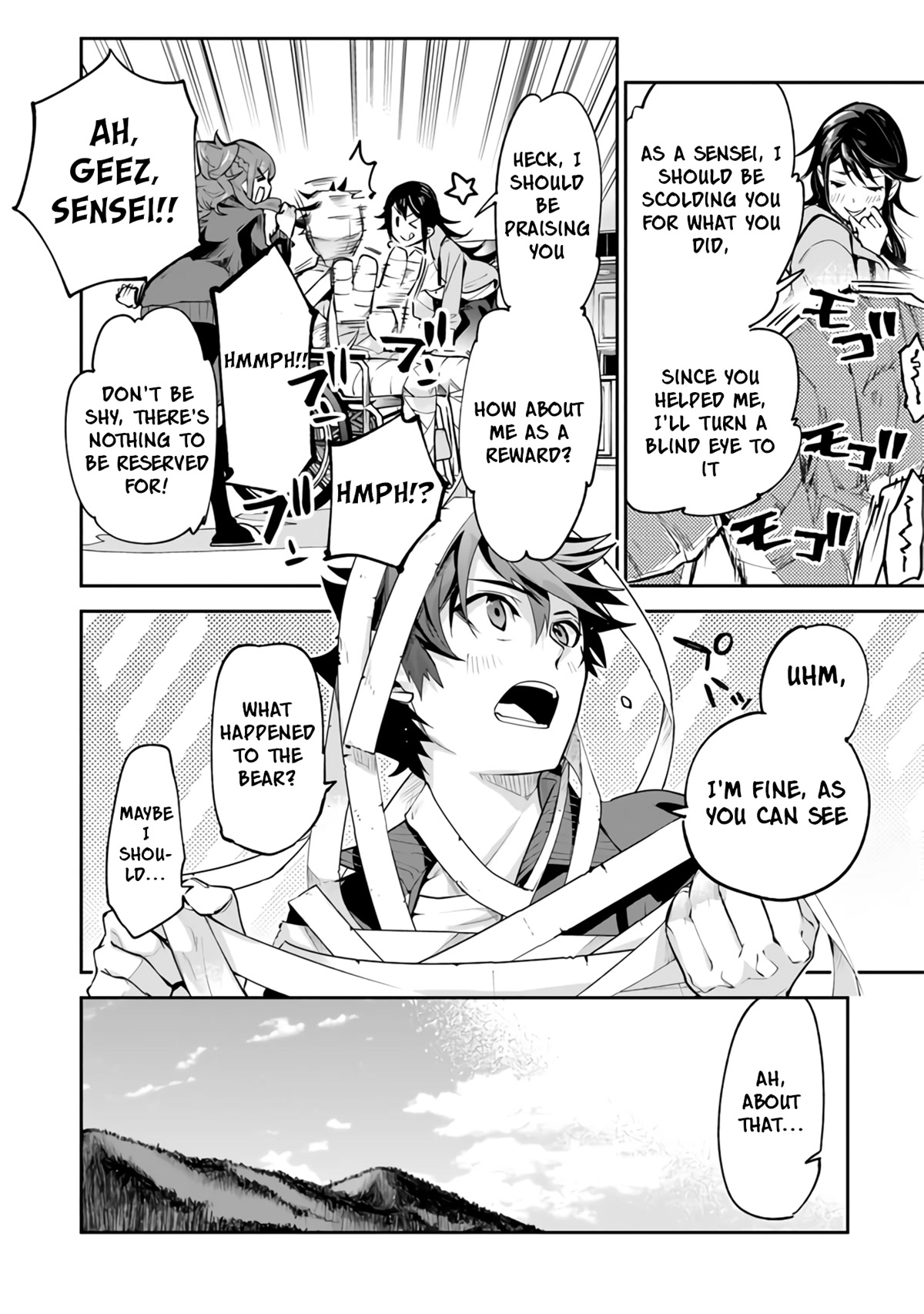 Isekai de Cheat Skill wo te ni Shita ore wa, Genjitsu Sekai wo mo Musou Suru ~Level Up wa Jinsei wo Kaeta~ Chapter 21 page 26 - Chapter 21: Outdoor Classes (Part 2)