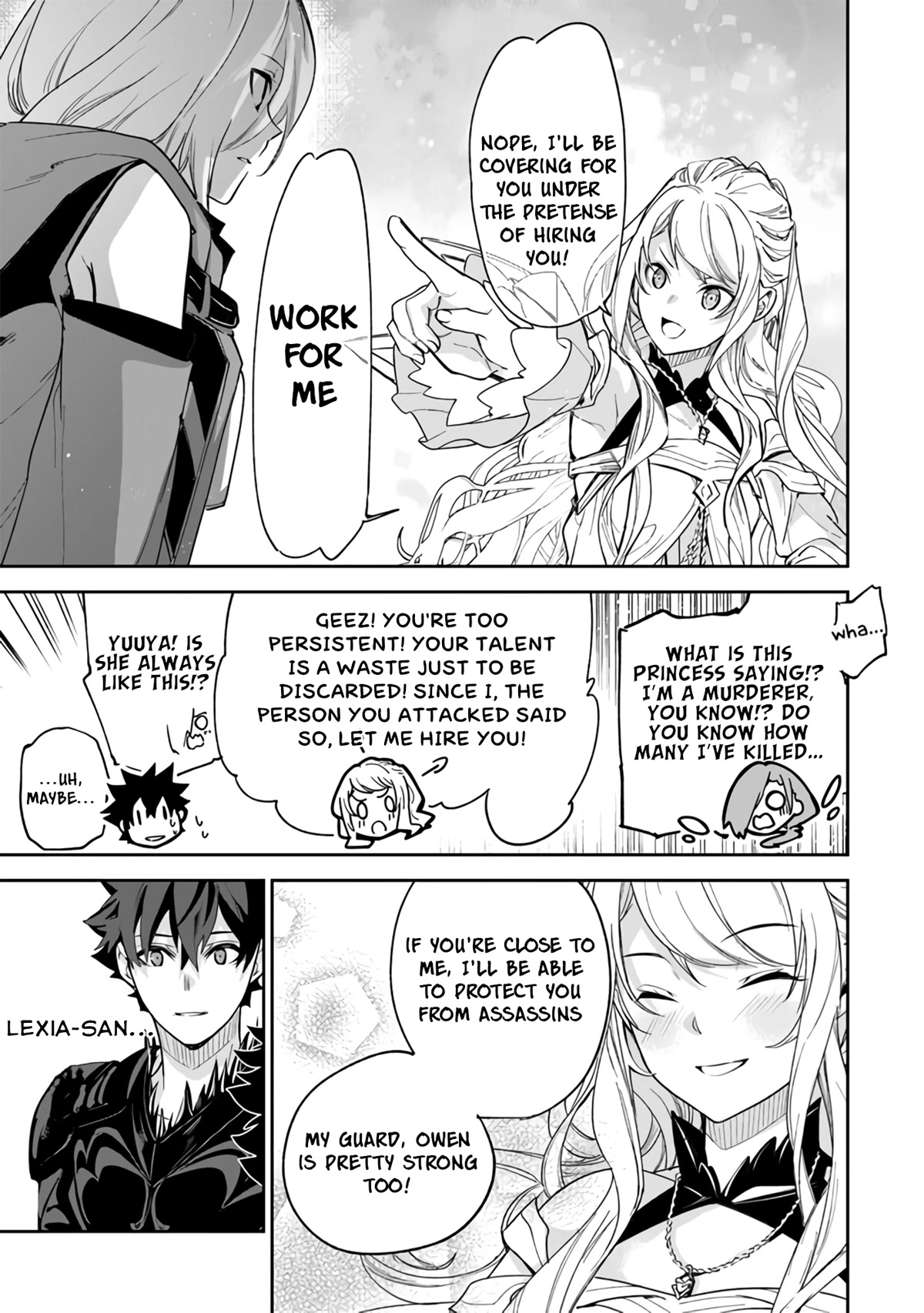 Isekai de Cheat Skill wo te ni Shita ore wa, Genjitsu Sekai wo mo Musou Suru ~Level Up wa Jinsei wo Kaeta~ Chapter 23 page 24 - Chapter 23: The Princess And The Assassin