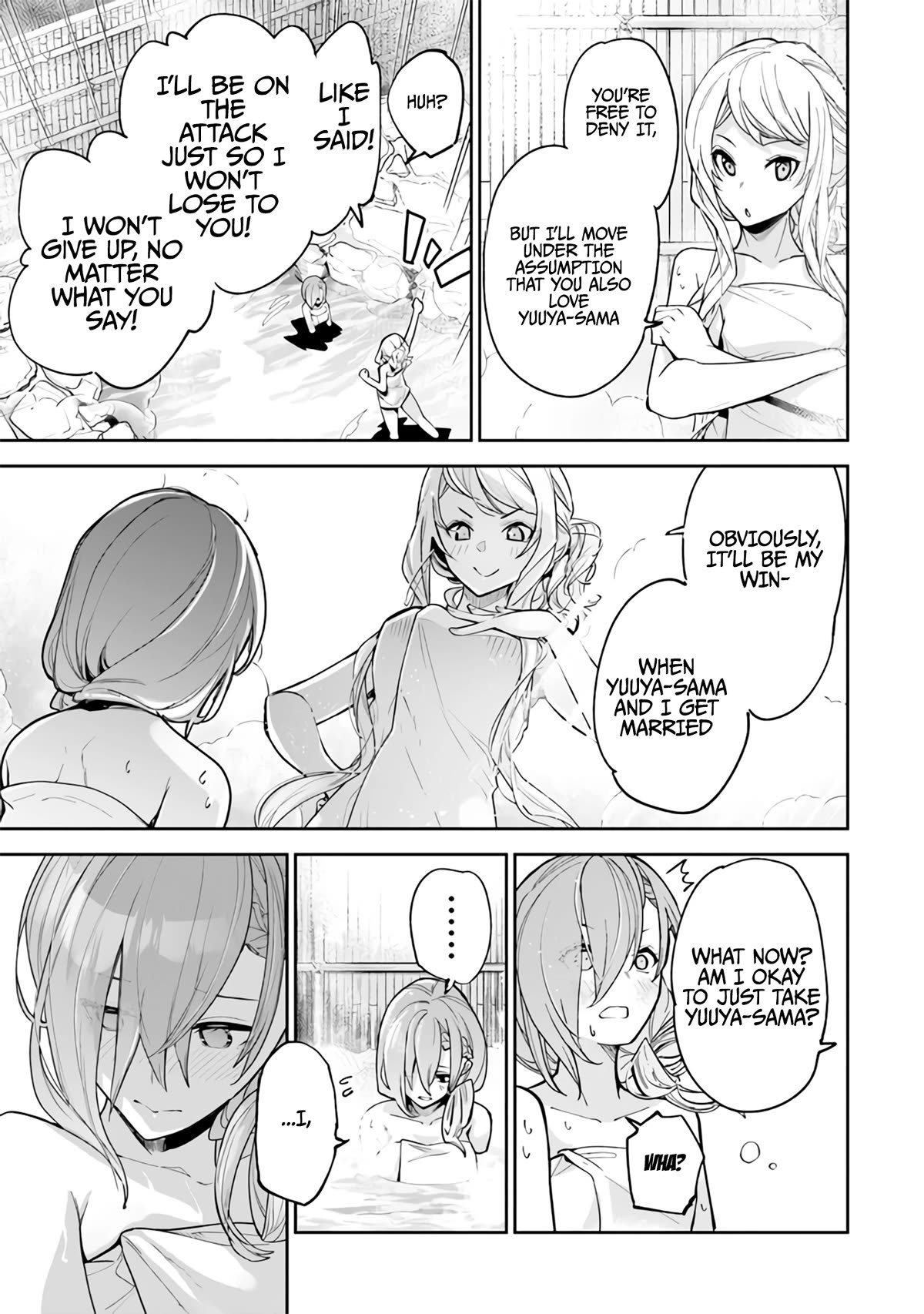 Isekai de Cheat Skill wo te ni Shita ore wa, Genjitsu Sekai wo mo Musou Suru ~Level Up wa Jinsei wo Kaeta~ Chapter 24 page 10 - Chapter 24: Skinship