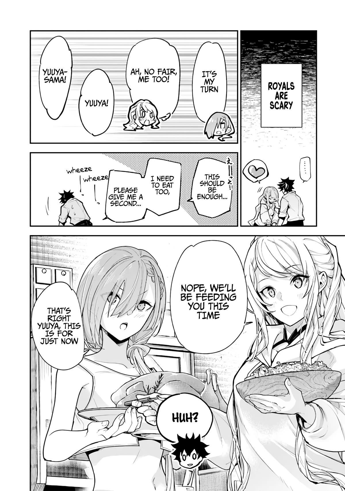 Isekai de Cheat Skill wo te ni Shita ore wa, Genjitsu Sekai wo mo Musou Suru ~Level Up wa Jinsei wo Kaeta~ Chapter 24 page 23 - Chapter 24: Skinship