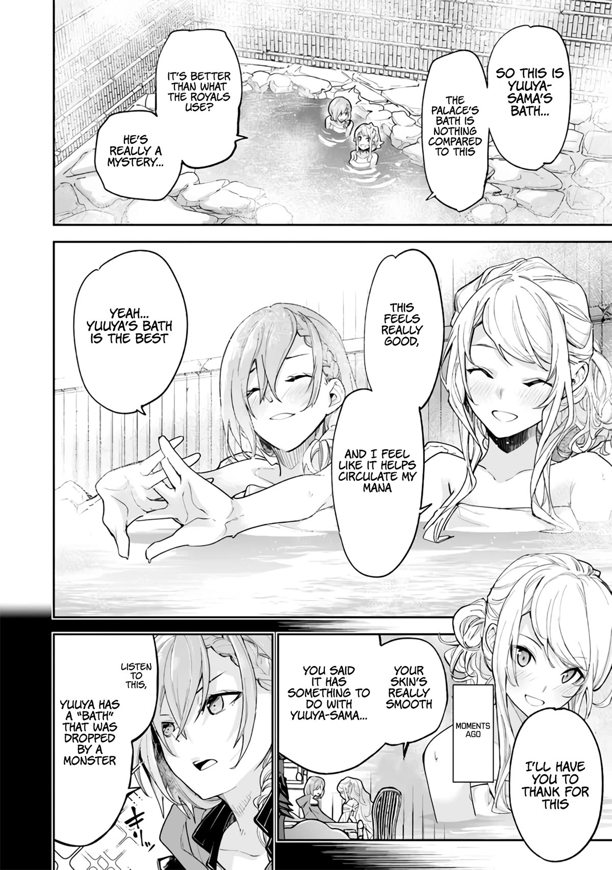 Isekai de Cheat Skill wo te ni Shita ore wa, Genjitsu Sekai wo mo Musou Suru ~Level Up wa Jinsei wo Kaeta~ Chapter 24 page 3 - Chapter 24: Skinship