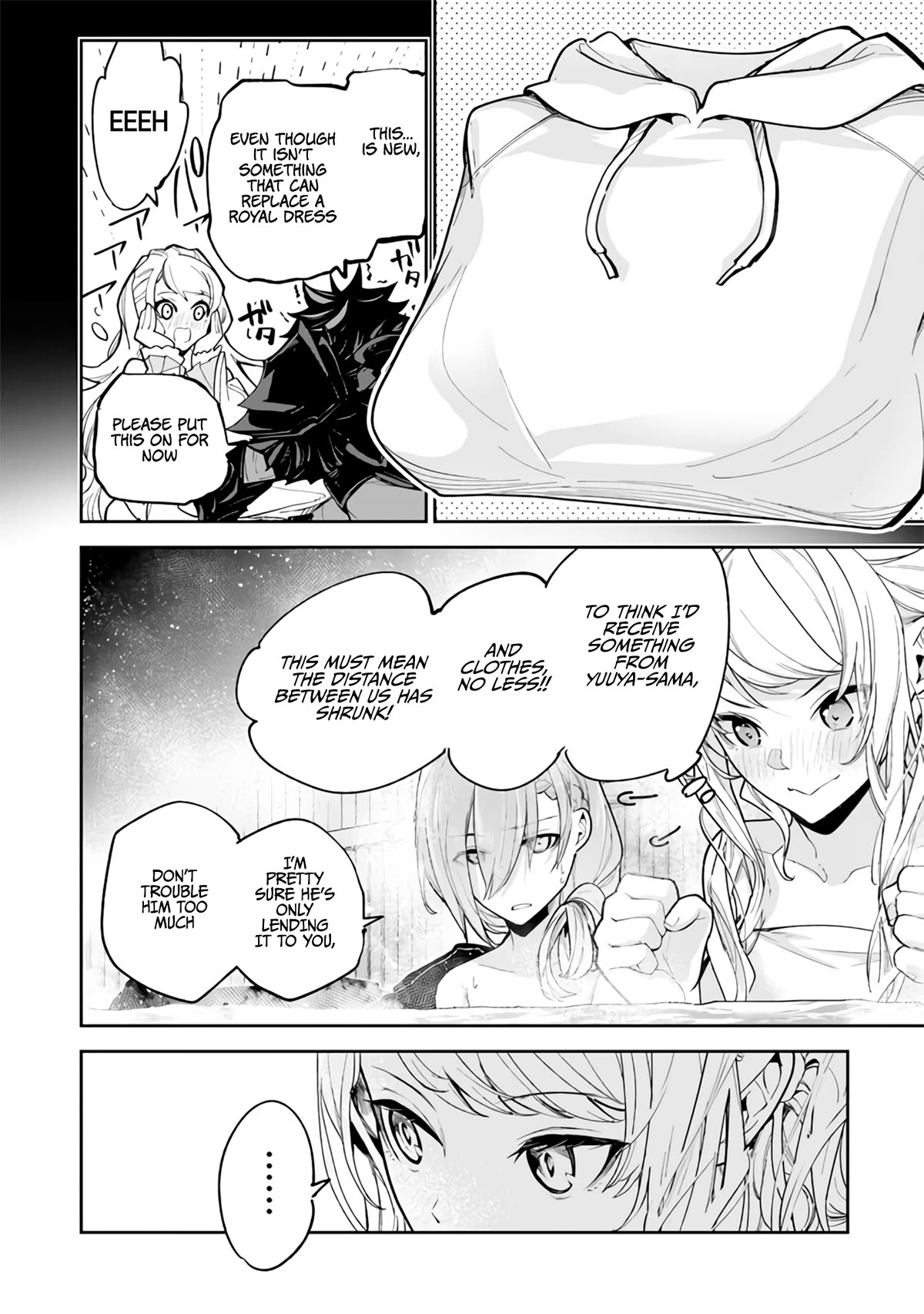 Isekai de Cheat Skill wo te ni Shita ore wa, Genjitsu Sekai wo mo Musou Suru ~Level Up wa Jinsei wo Kaeta~ Chapter 24 page 5 - Chapter 24: Skinship