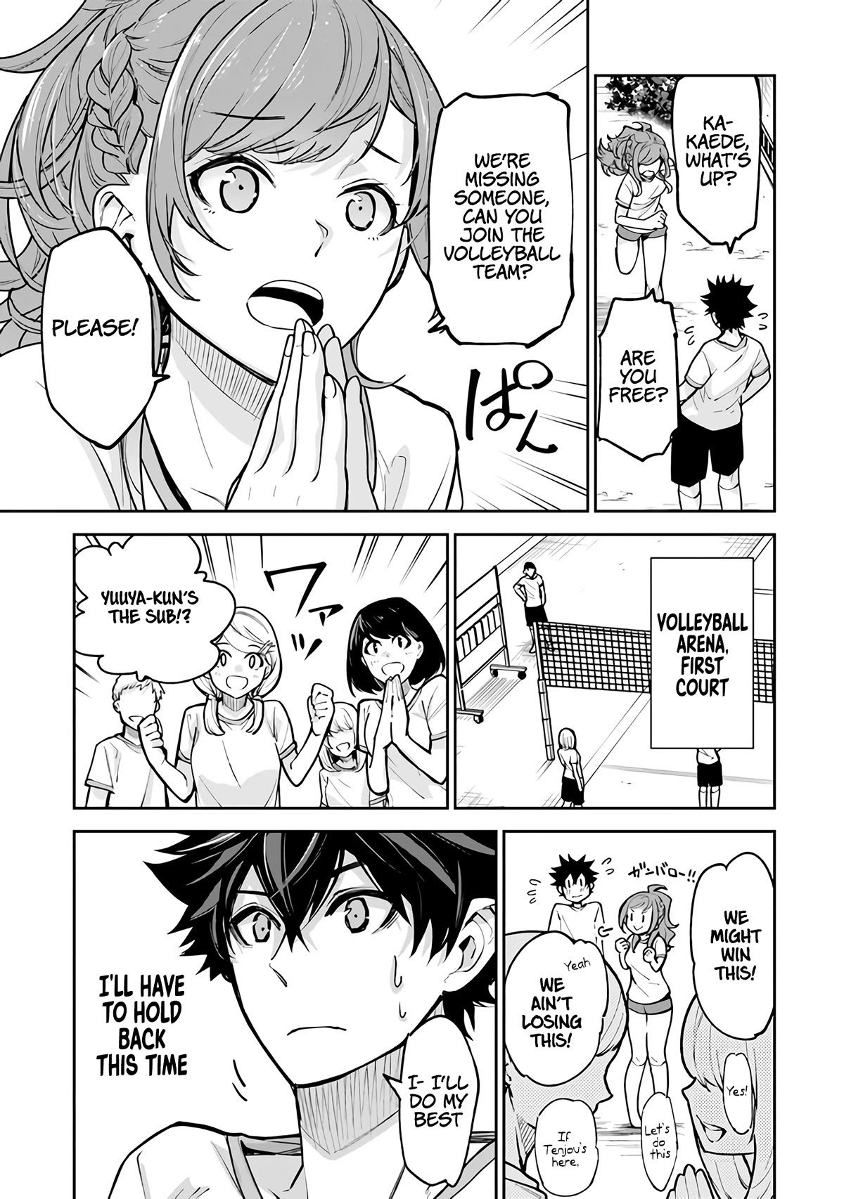 Isekai de Cheat Skill wo te ni Shita ore wa, Genjitsu Sekai wo mo Musou Suru ~Level Up wa Jinsei wo Kaeta~ Chapter 27 page 12 - Chapter 27: Ball Sports Festival