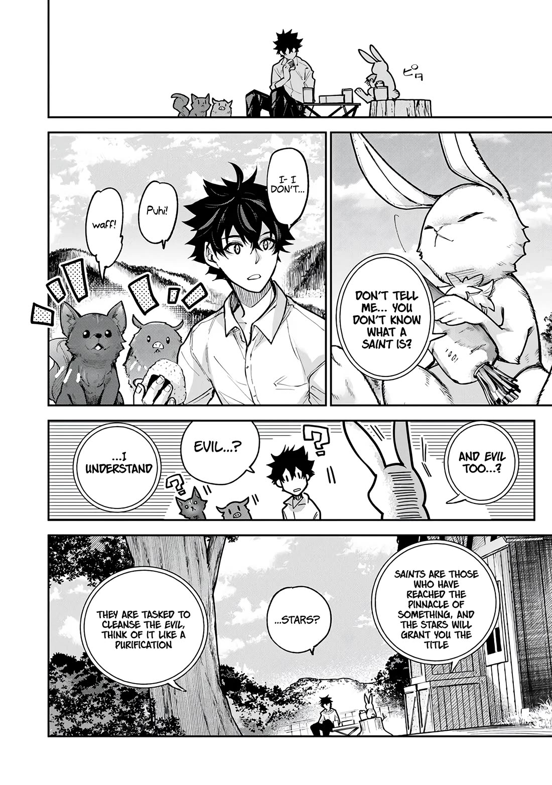 Isekai de Cheat Skill wo te ni Shita ore wa, Genjitsu Sekai wo mo Musou Suru ~Level Up wa Jinsei wo Kaeta~ Chapter 29 page 7 - Chapter 29: Evil And Saint
