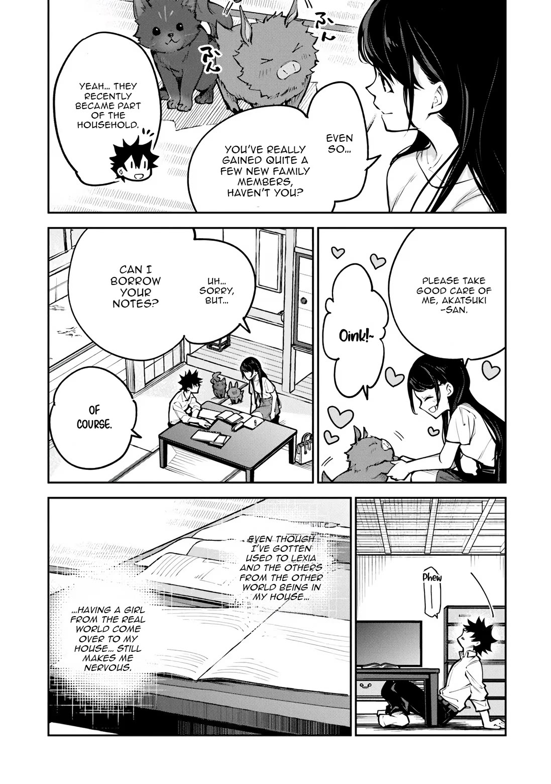 Isekai de Cheat Skill wo te ni Shita ore wa, Genjitsu Sekai wo mo Musou Suru ~Level Up wa Jinsei wo Kaeta~ Chapter 34.1 page 3 - Chapter 34.1