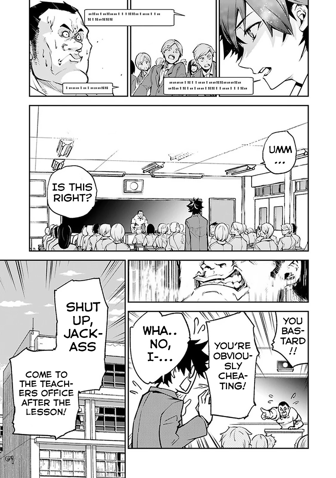 Isekai de Cheat Skill wo te ni Shita ore wa, Genjitsu Sekai wo mo Musou Suru ~Level Up wa Jinsei wo Kaeta~ Chapter 6 page 10 - Chapter 6: Ousai Academy