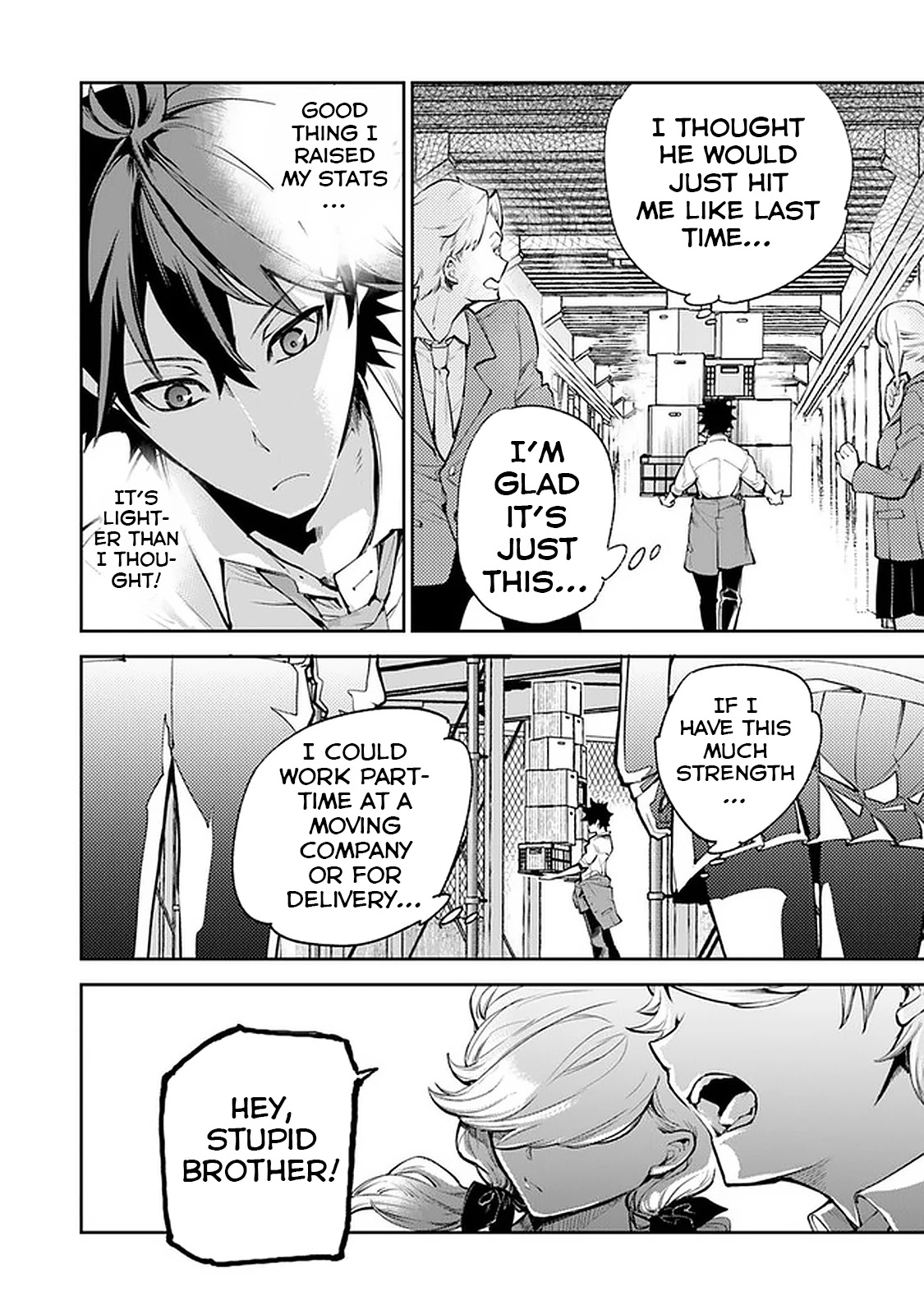 Isekai de Cheat Skill wo te ni Shita ore wa, Genjitsu Sekai wo mo Musou Suru ~Level Up wa Jinsei wo Kaeta~ Chapter 6 page 13 - Chapter 6: Ousai Academy