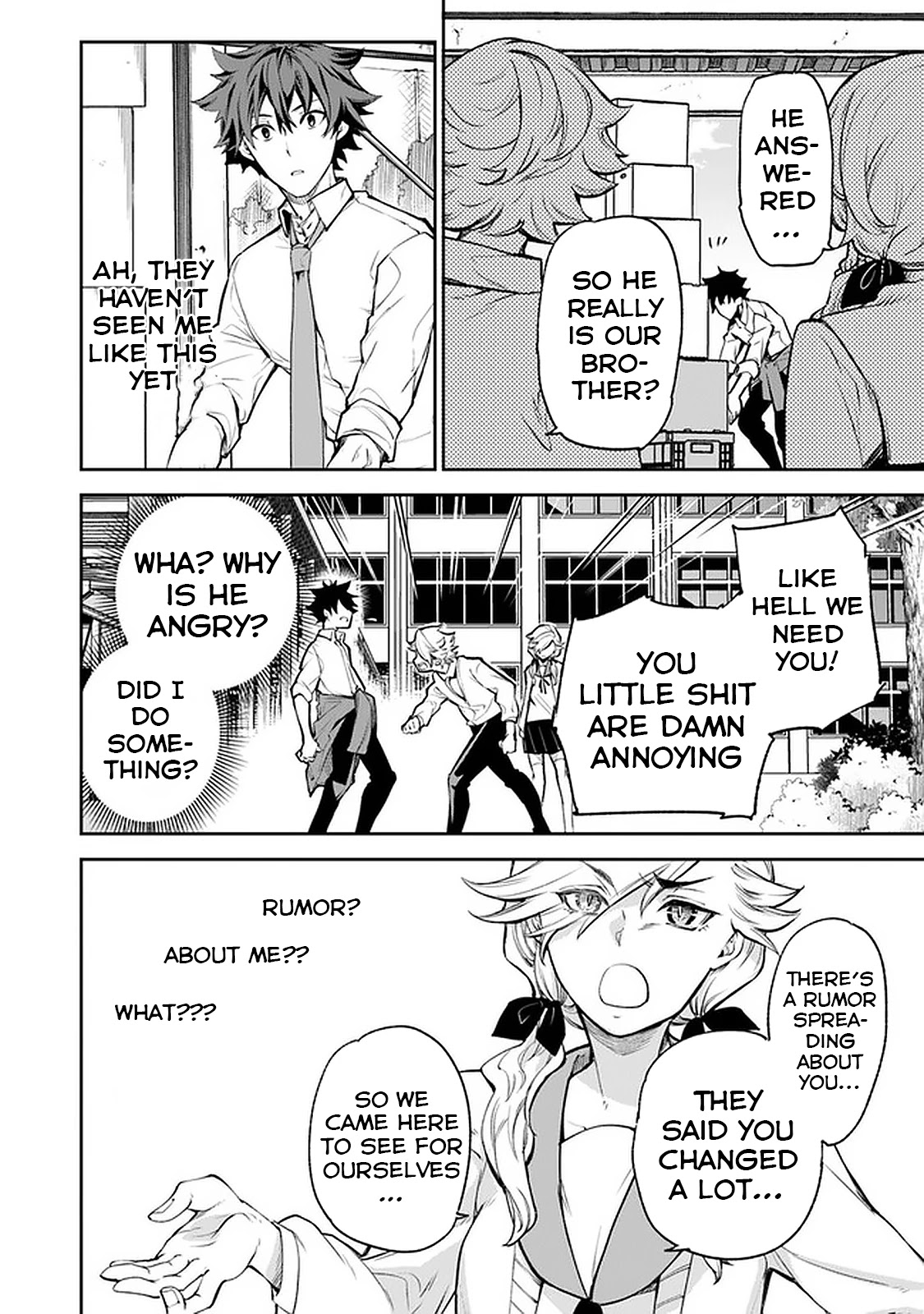 Isekai de Cheat Skill wo te ni Shita ore wa, Genjitsu Sekai wo mo Musou Suru ~Level Up wa Jinsei wo Kaeta~ Chapter 6 page 15 - Chapter 6: Ousai Academy
